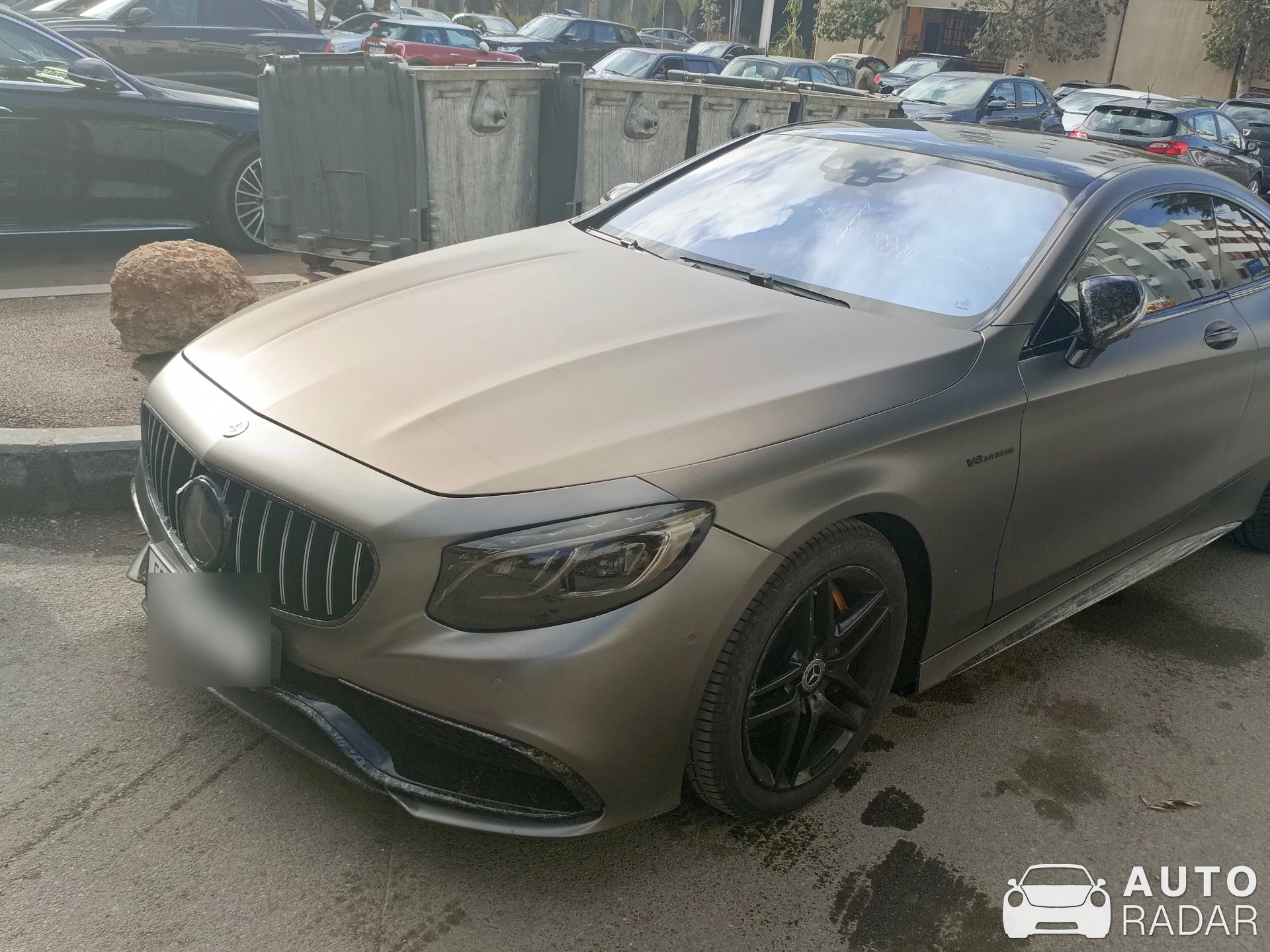 Mercedes-AMG S 63 Coupé C217 spotted in Rabat, Maroc