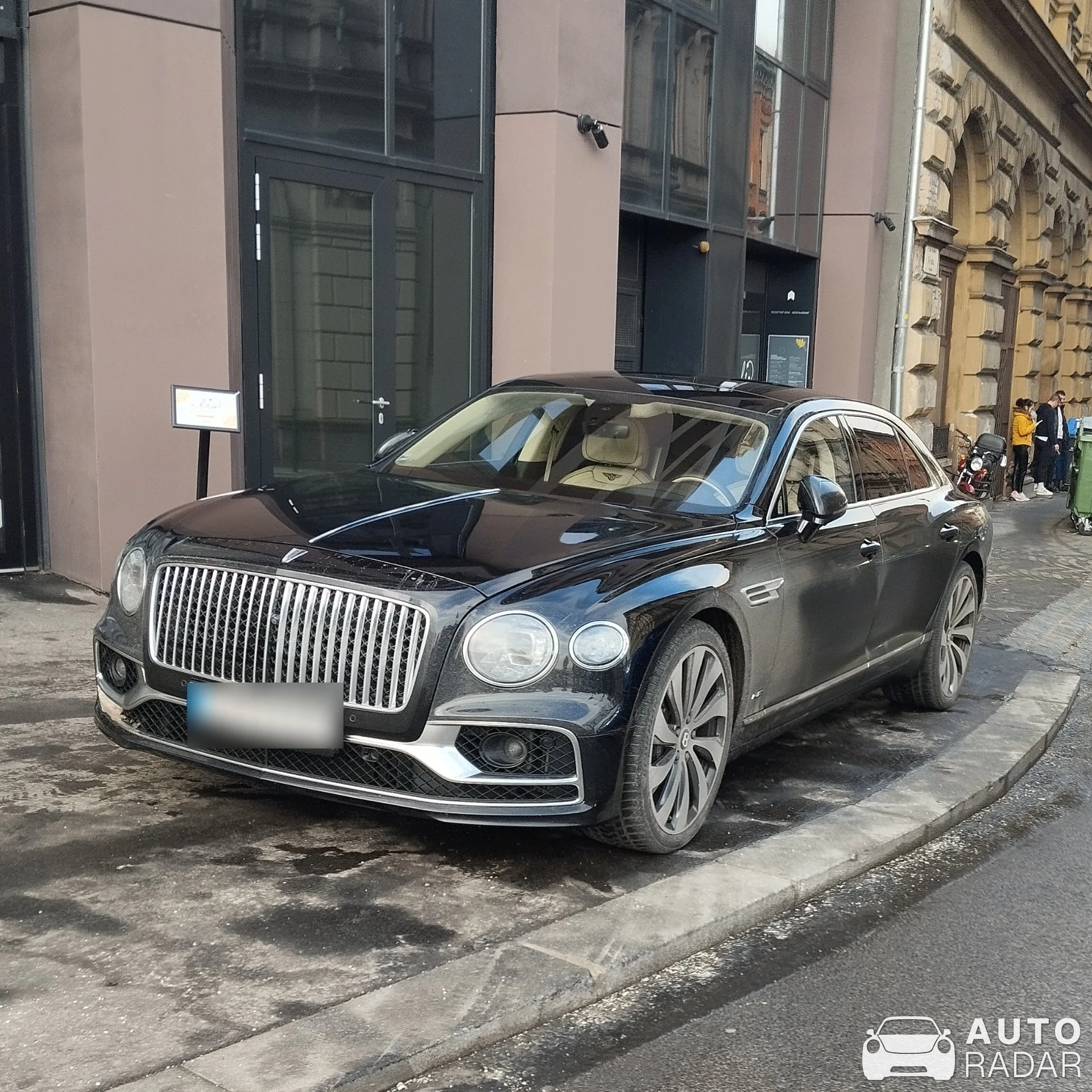 Bentley Flying Spur Hybrid spotted in Budapest, Hungary