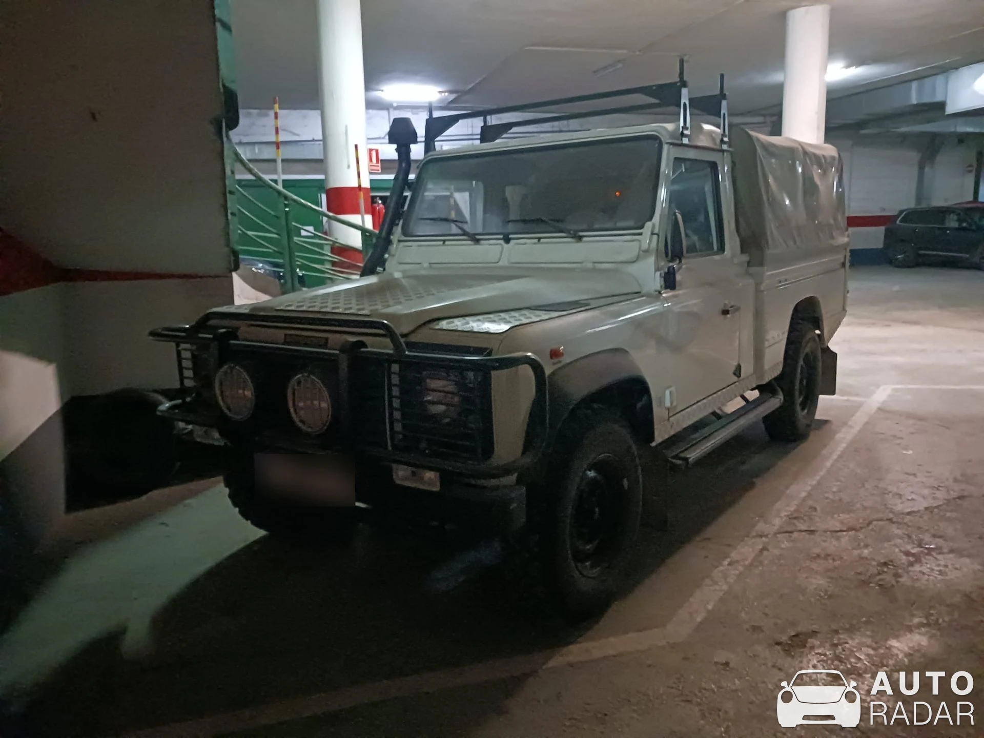 Land Rover Defender spotted in Zaragoza, Spain