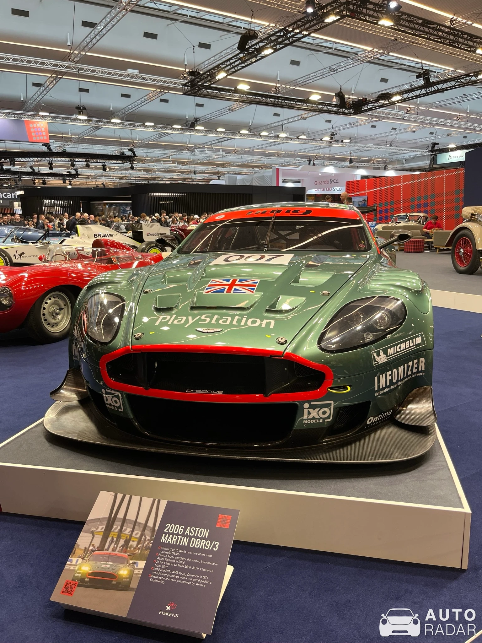 Aston Martin DBR9 spotted in Vanves