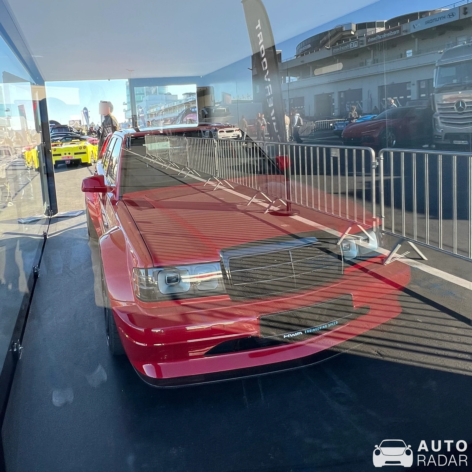 HWA Evo spotted in Nürburg