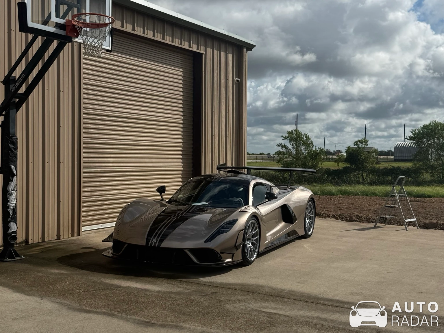 Hennessey Venom F5 spotted in Sealy