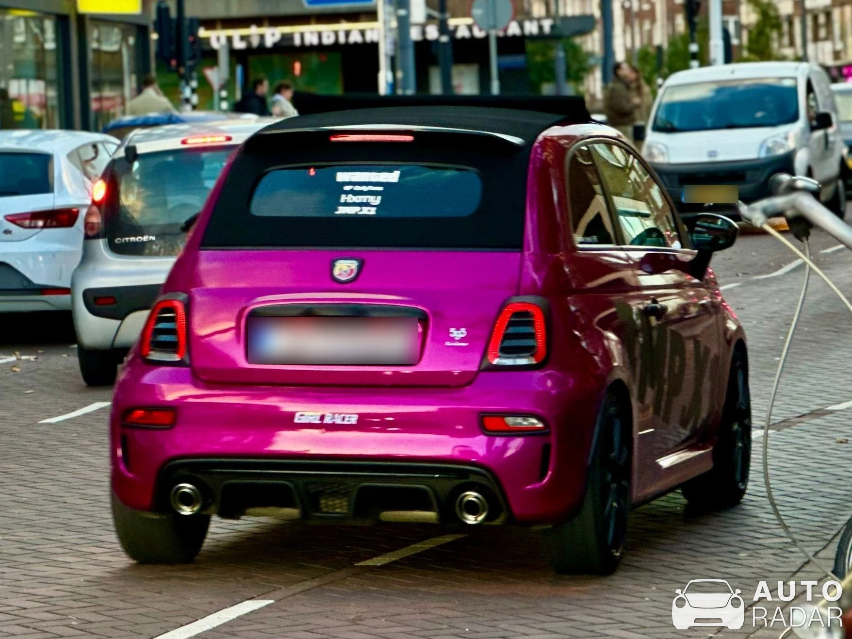 Abarth 595C Competizione spotted in Rotterdam