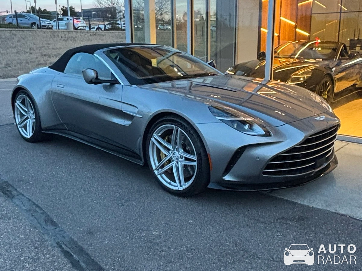 Aston Martin V8 Vantage Roadster spotted in Littleton, United States