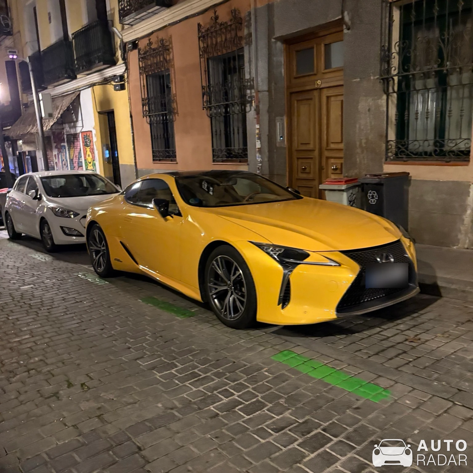 Lexus LC 500h spotted in Madrid, España