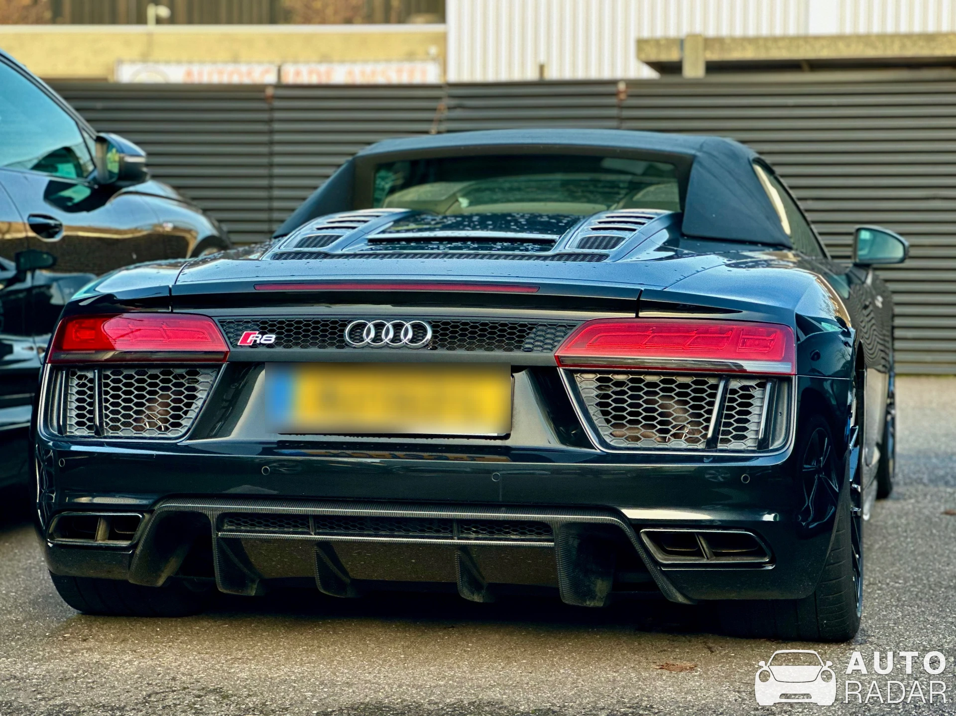 Audi R8 V10 Spyder 2016 spotted in Amsterdam