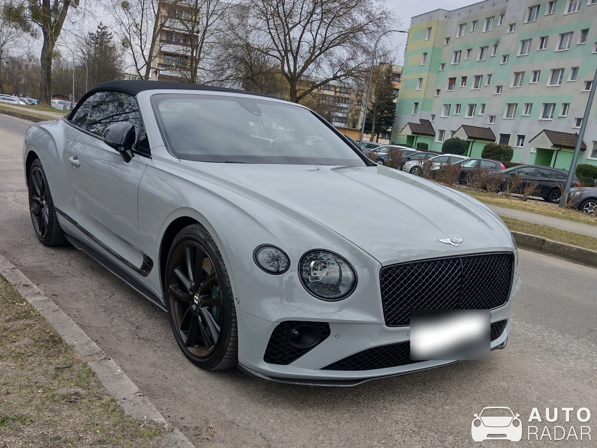 Bentley Continental GTC spotted in Stare Miasto