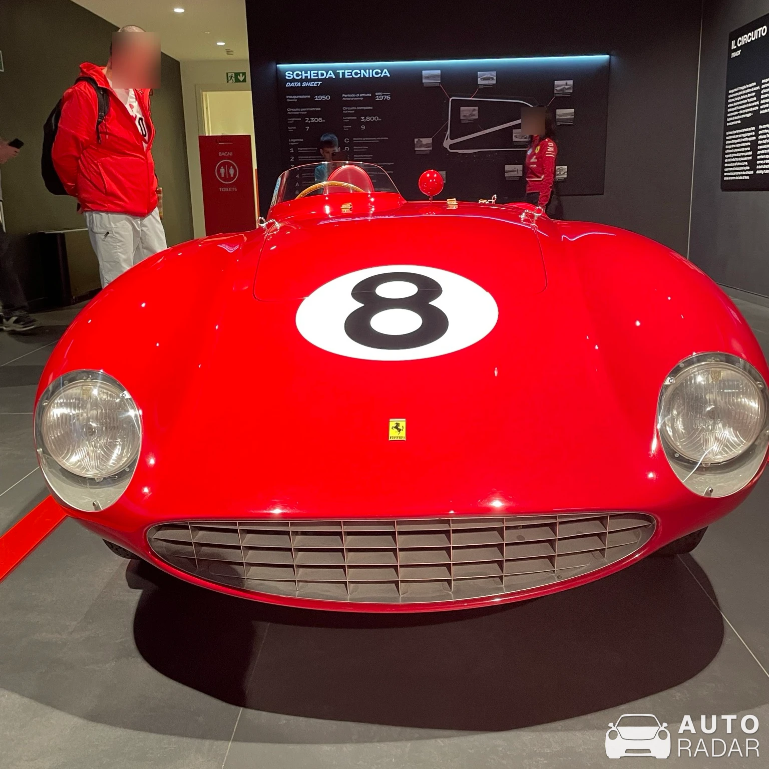 Ferrari 512 TR Spider Scuderia Baldini spotted in Maranello