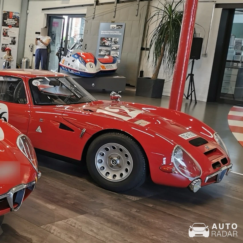Alfa Romeo TZ1 spotted in Romanshorn
