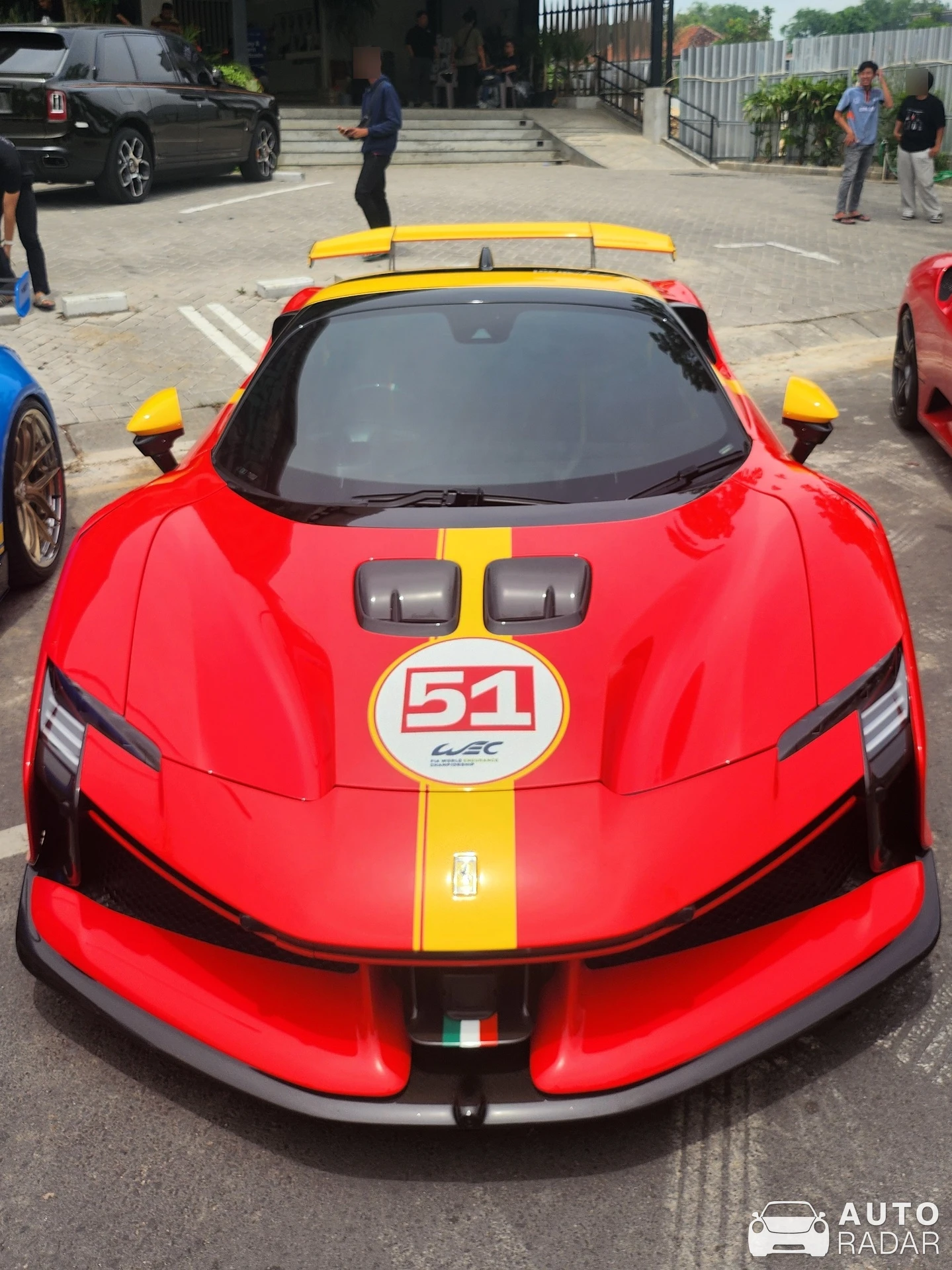 Ferrari SF90 XX Spider Le Mans Hyperclub Edition spotted