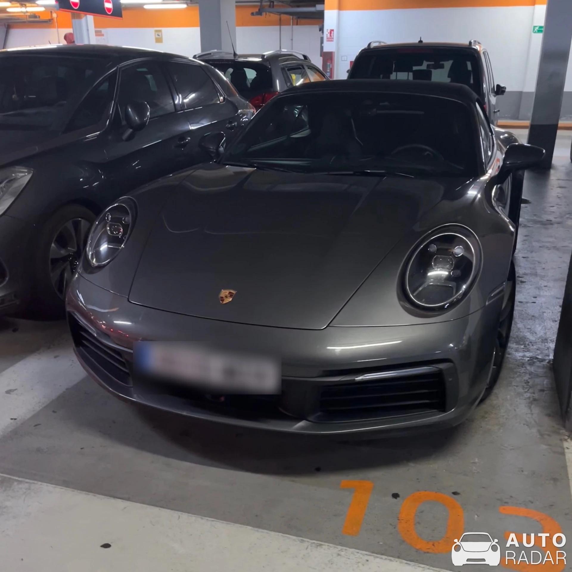 Porsche 992 Carrera MkI spotted in Donostia, Spain