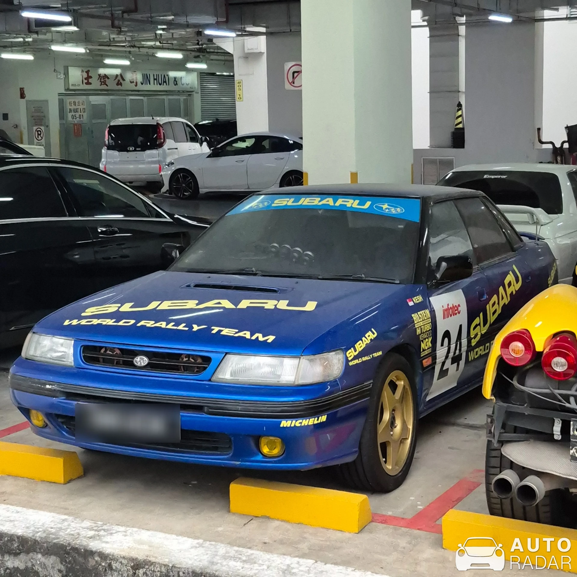 Subaru Legacy RS spotted in Singapore