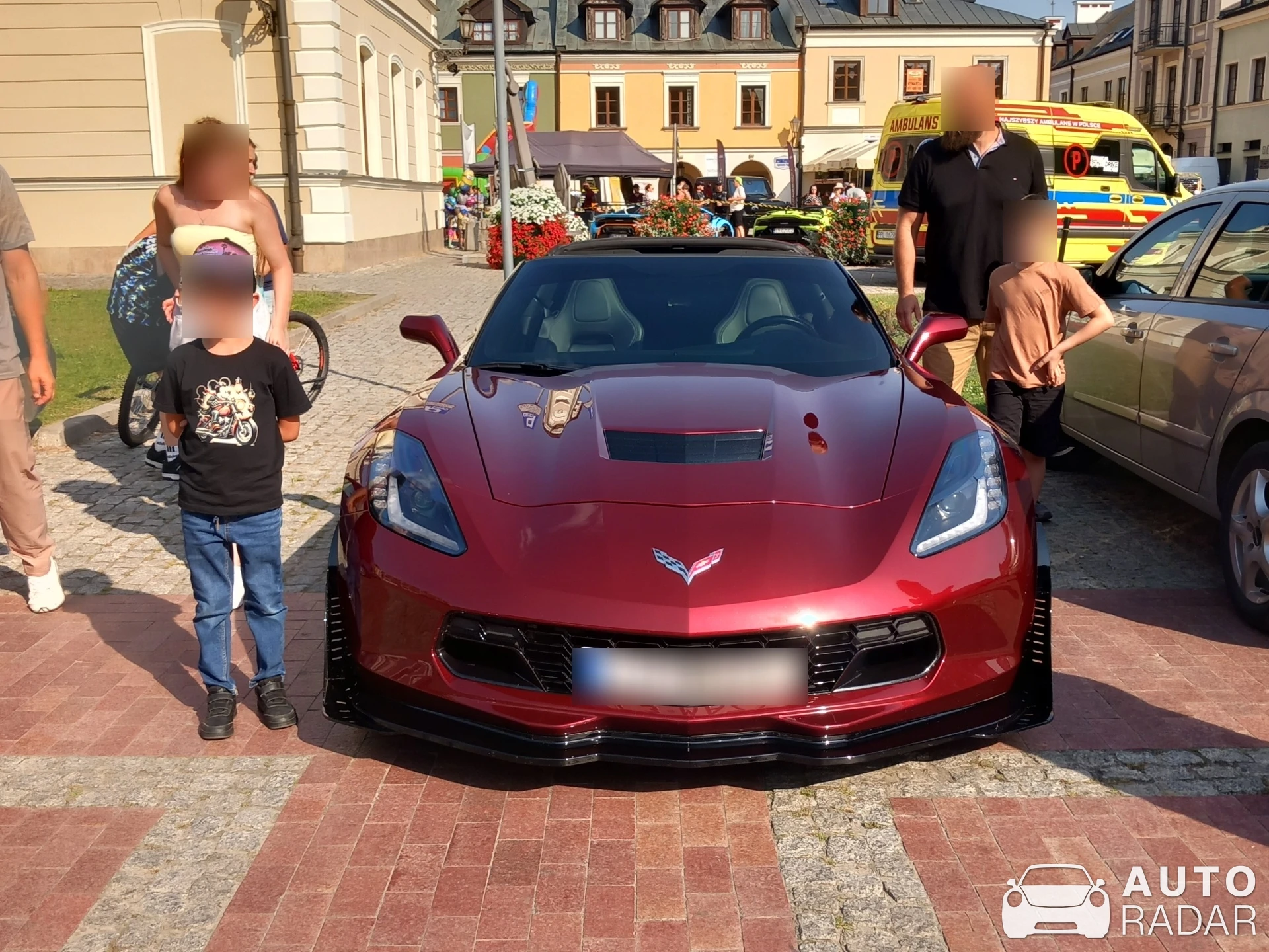 Chevrolet Corvette C7 Stingray spotted in Zamość