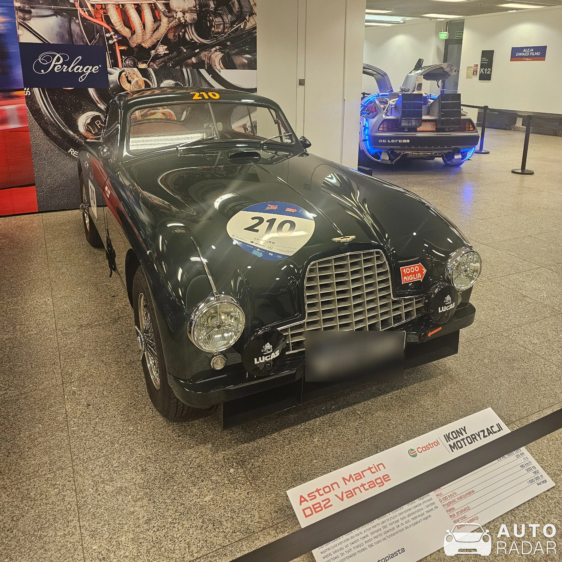 Aston Martin DB2 Vantage Drophead Coupé spotted in Warszawa