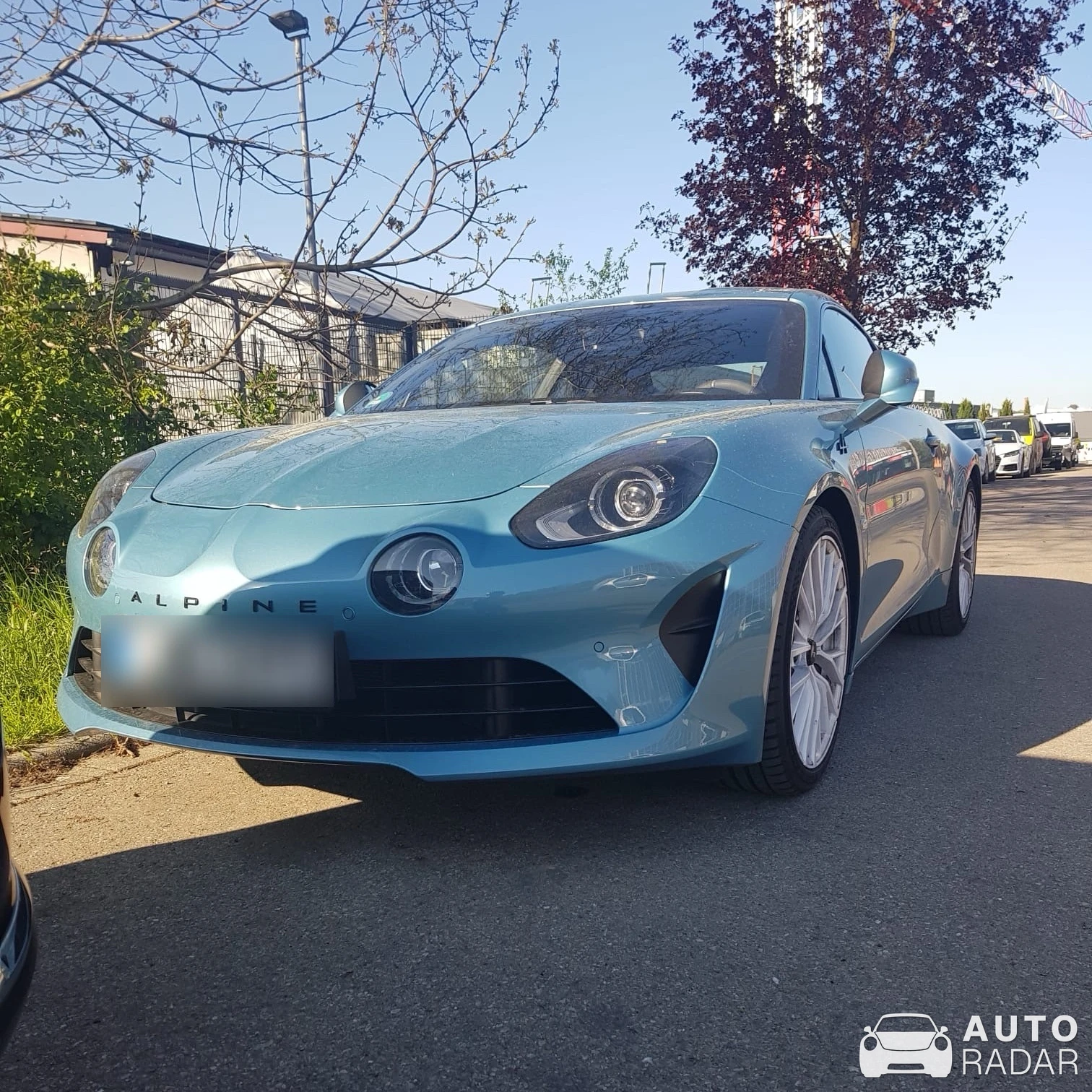Alpine A110 Légende spotted in Murr