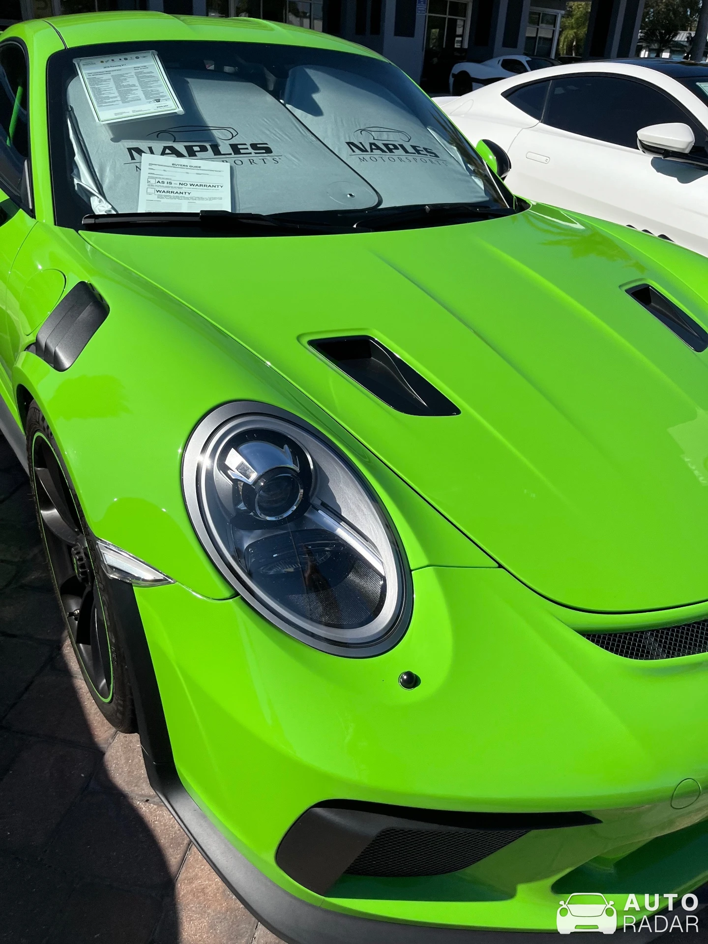 Porsche 991 GT3 RS MkI spotted in Collier County, United States