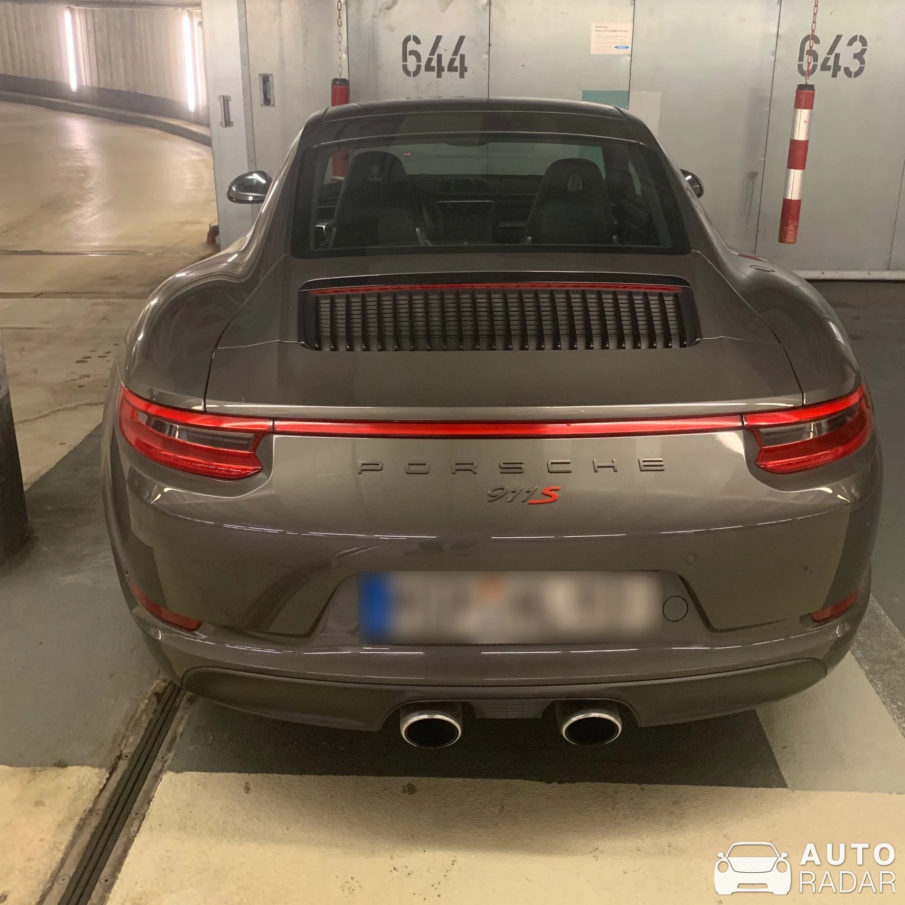 Porsche 991 Carrera S MkII spotted in Würzburg, Germany