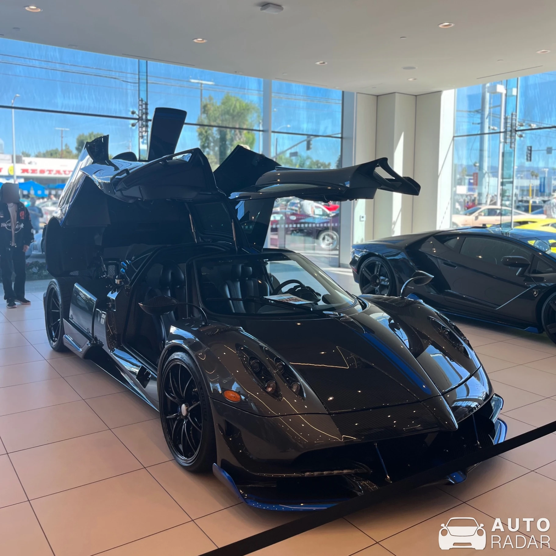 Pagani Huayra BC spotted in Los Angeles, United States