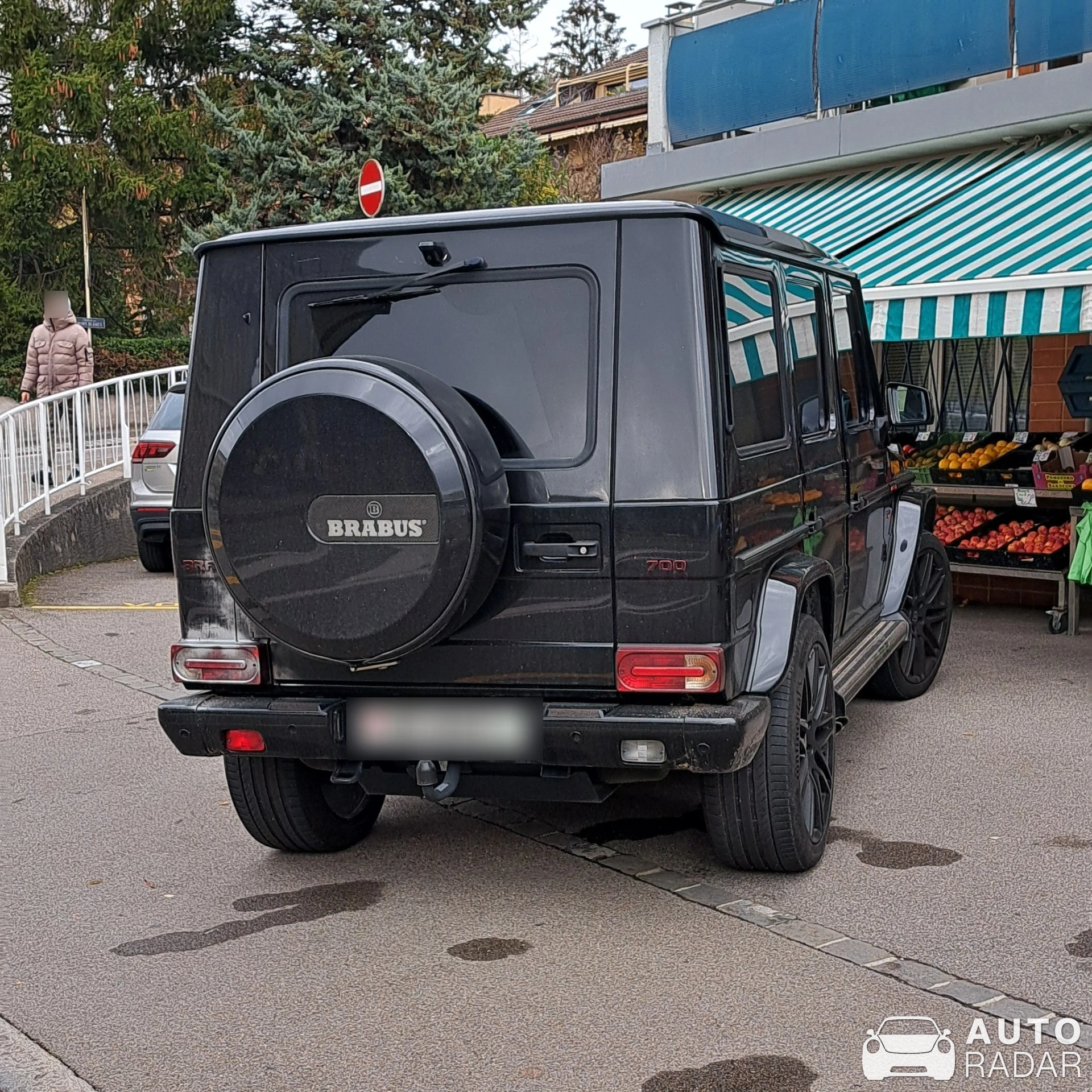 Mercedes-AMG Brabus G 700 Widestar spotted in La Tour-de-Peilz, Switzerland