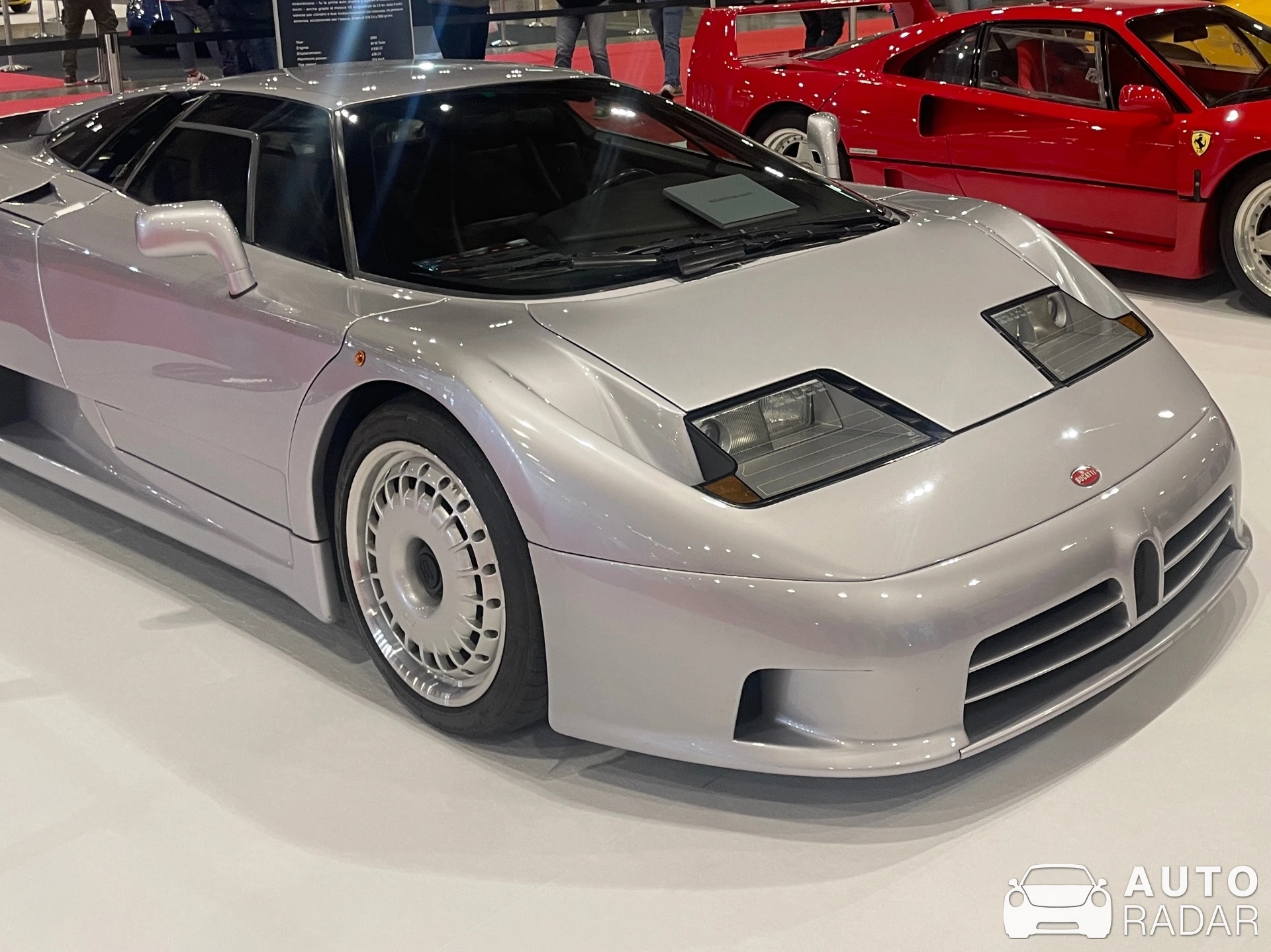 Bugatti Dauer EB110 SS spotted in Vicenza