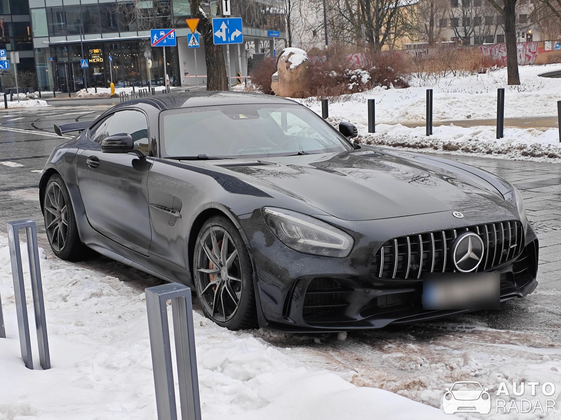 Mercedes-AMG GT R C190 spotted in Warszawa, Poland