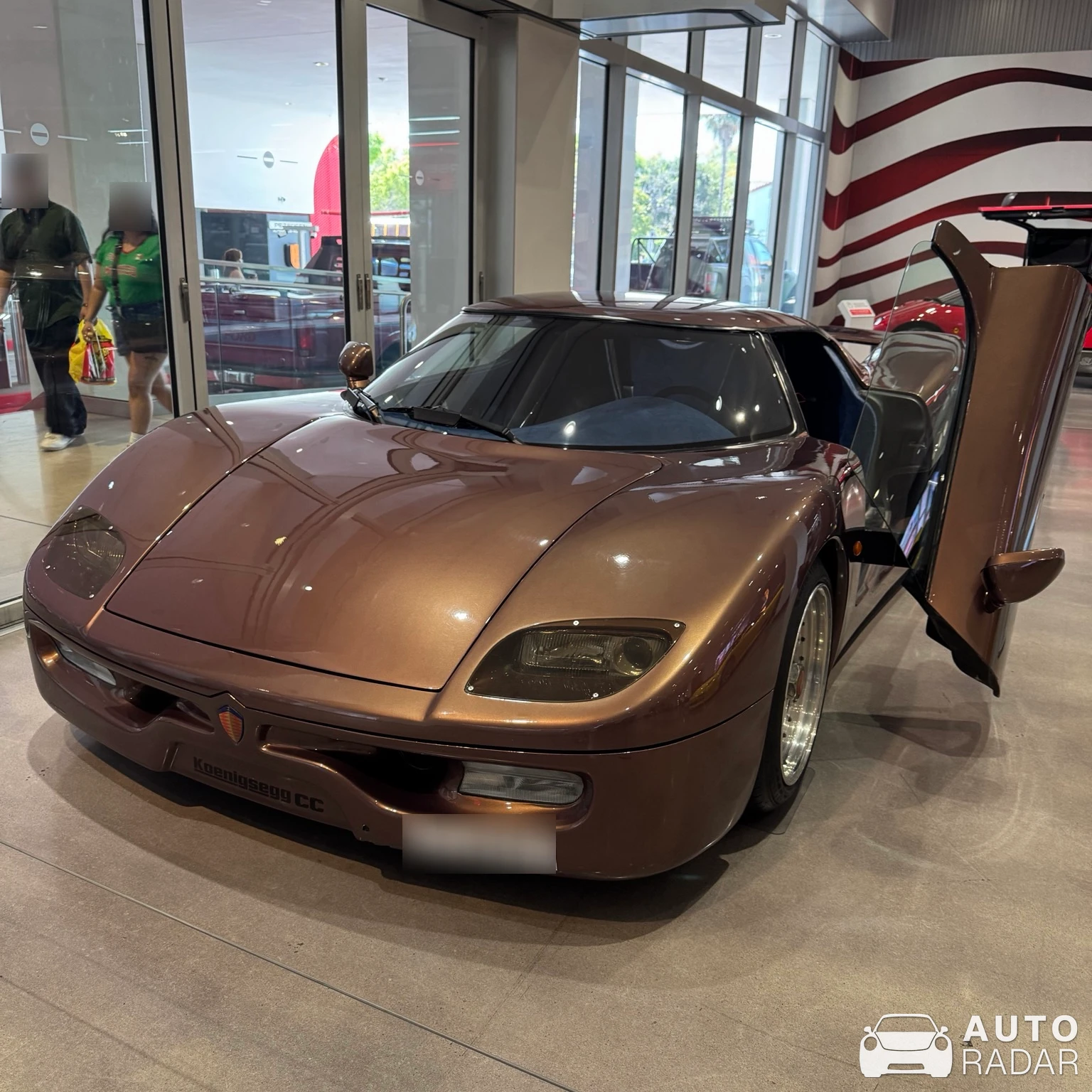 Koenigsegg CCX spotted in Los Angeles, Соединенные Штаты Америки