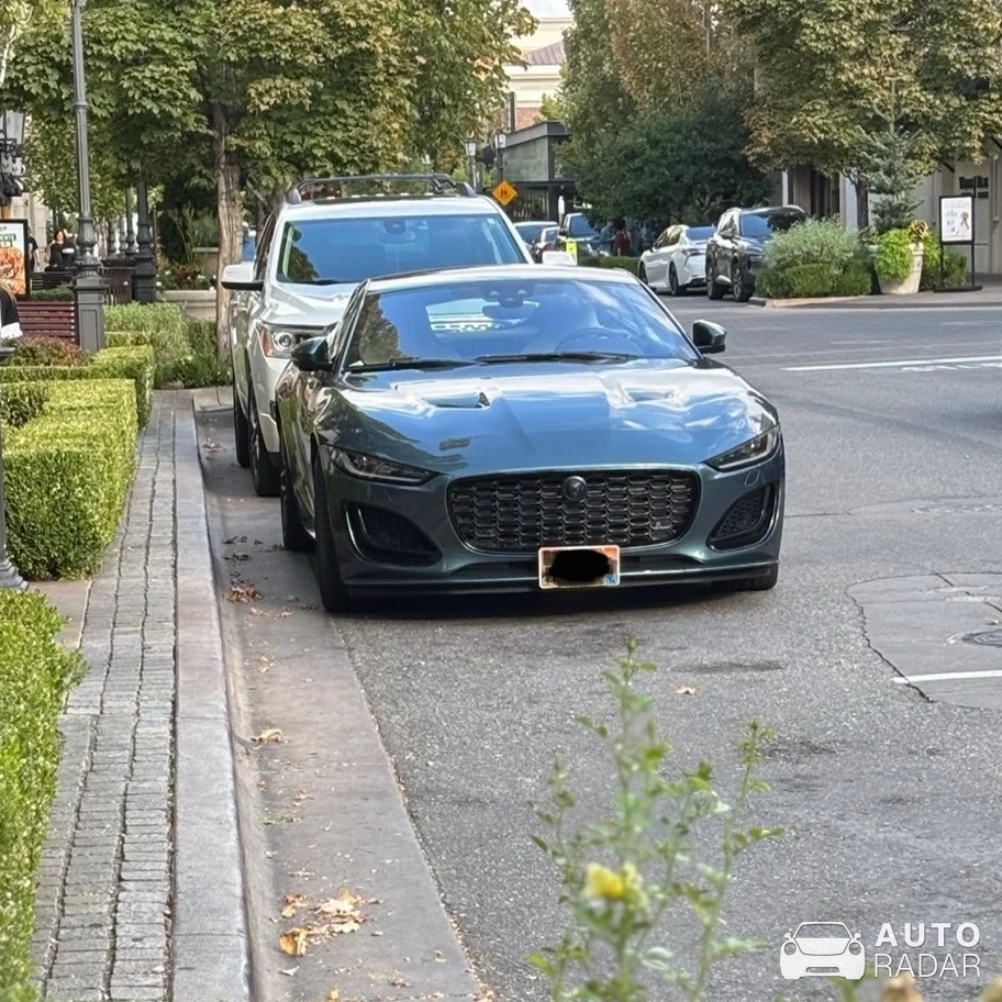 Jaguar F-Type P450 75 Convertible spotted in Meridian
