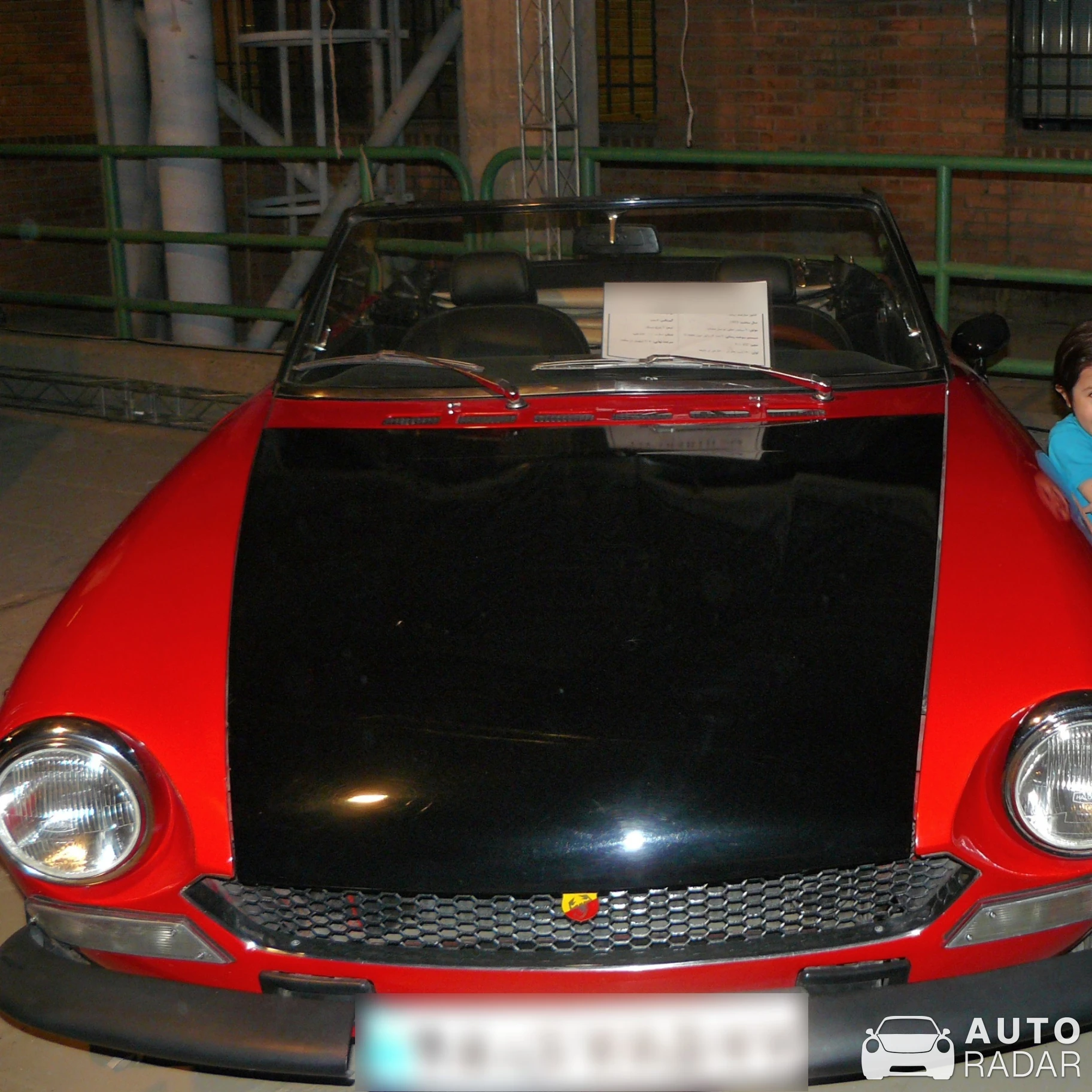 Fiat 124 Spider spotted in Tehran, Iran