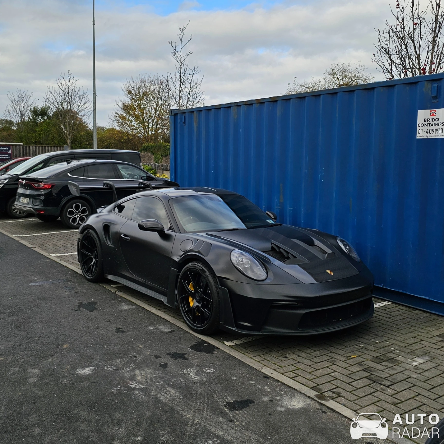 Porsche 992 GT3 RS MkI spotted in Celbridge, Ireland
