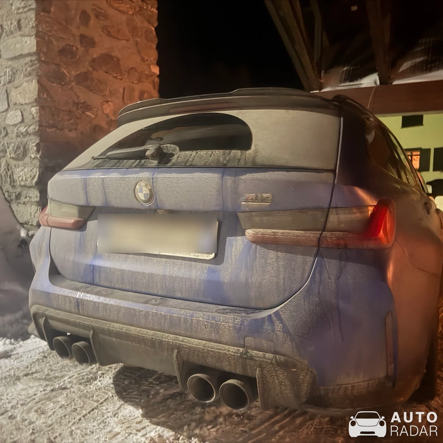 BMW M3 G81 Touring Competition spotted in Cesana Torinese