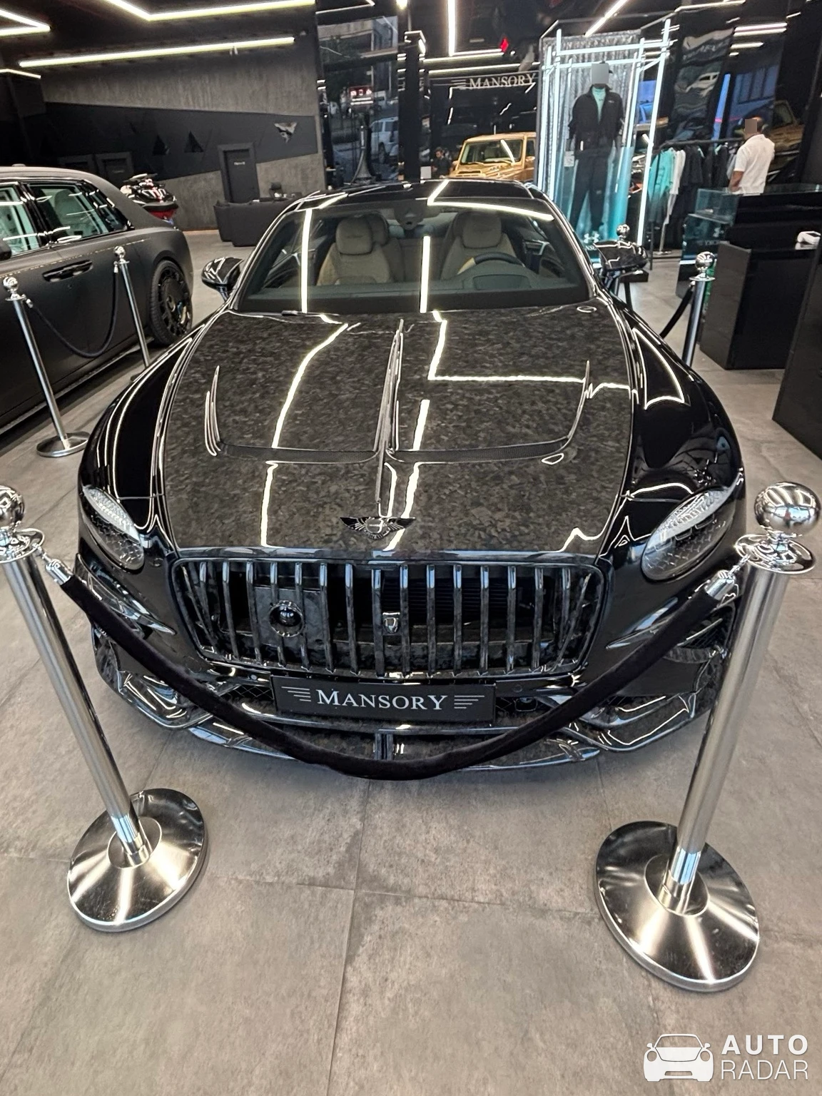 Bentley Continental Flying Spur Mansory  spotted in Dubai