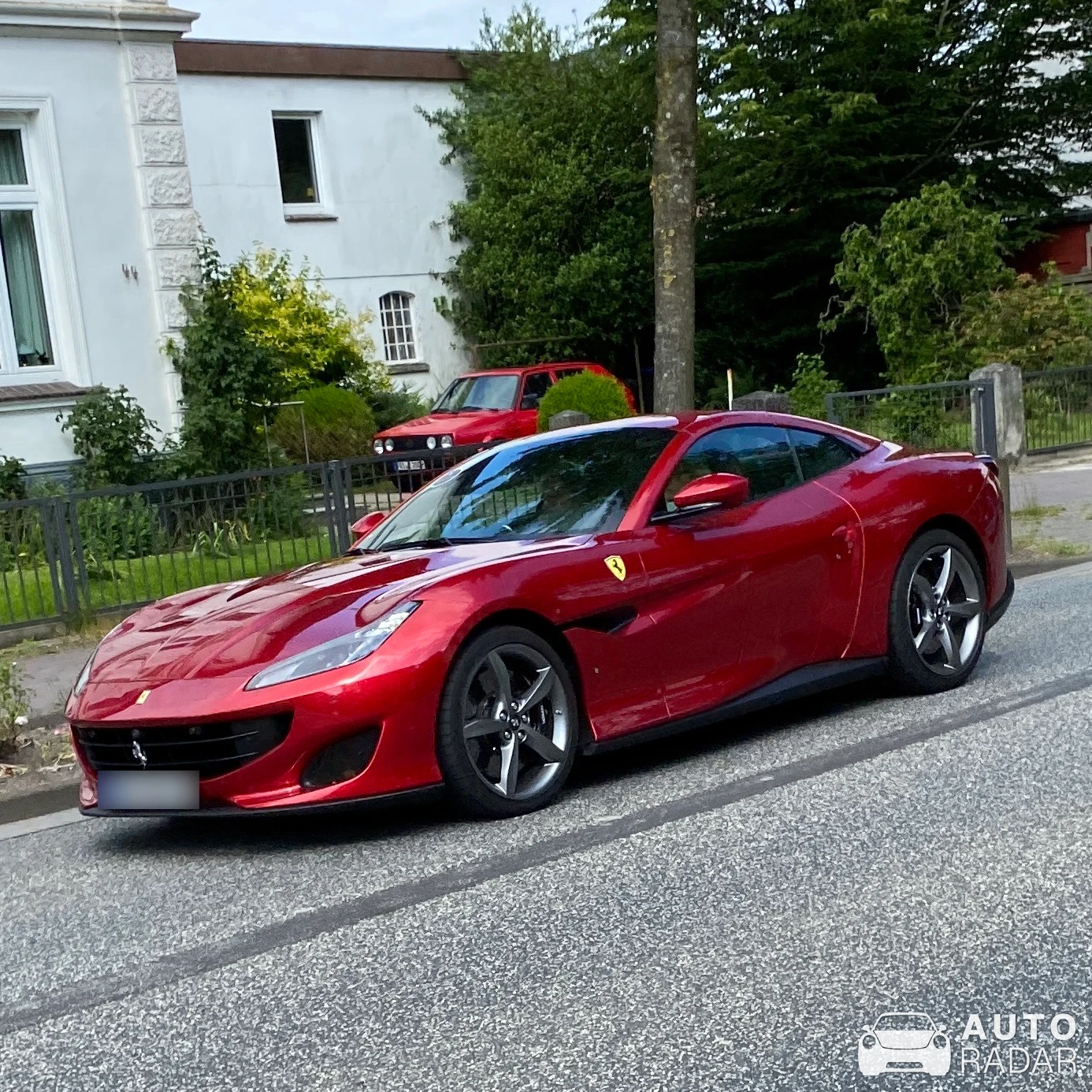 Ferrari Portofino spotted in Jever, Germany