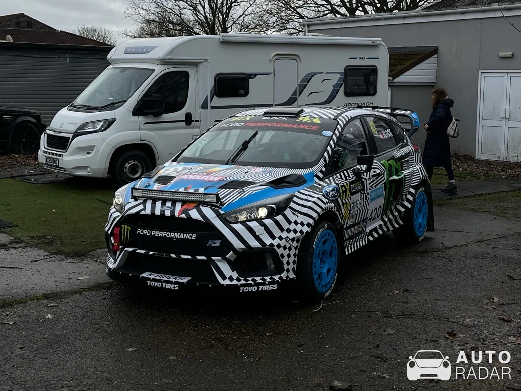 Ford Hoonigan Fiesta ST RX43 spotted in Mawsley