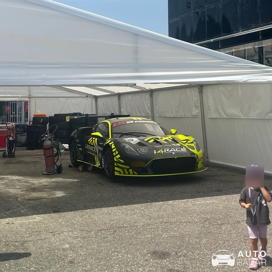 Maserati MC20 GT2 spotted in Monza