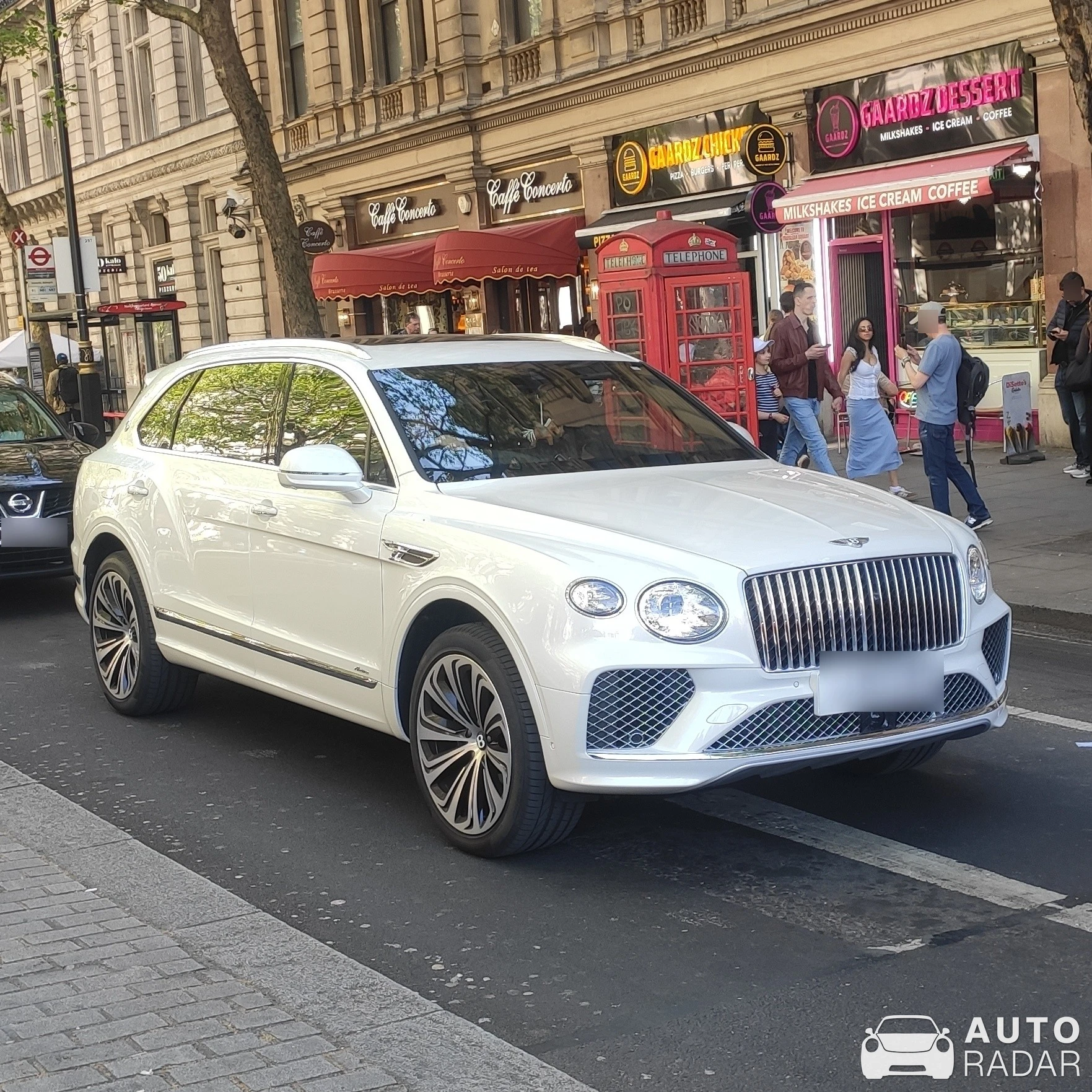 Bentley Bentayga EWB spotted in London