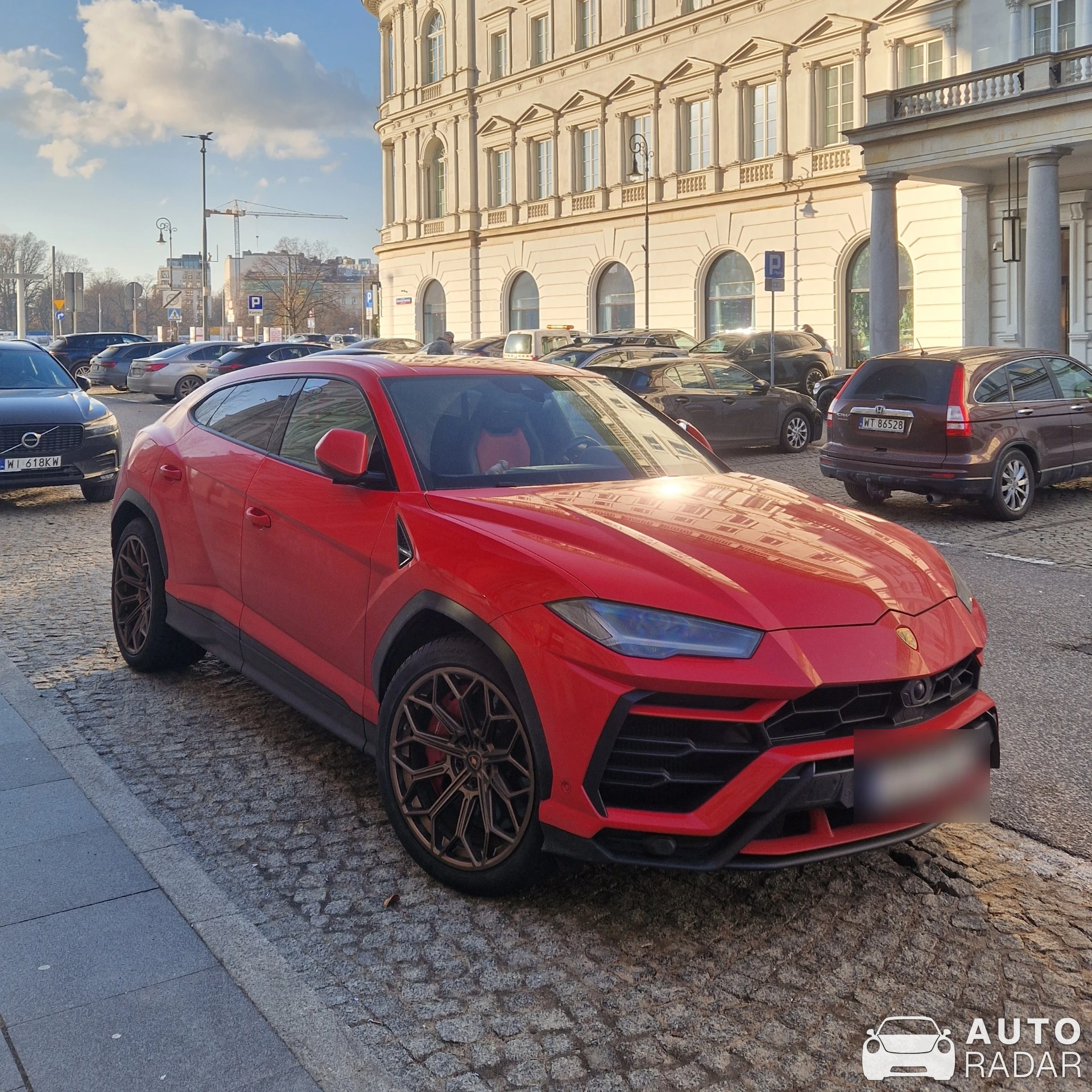 Lamborghini Urus spotted in Warszawa, Polska