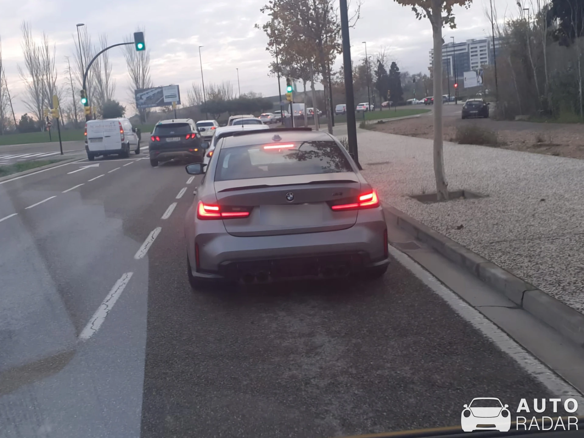 BMW M3 G80 Sedan spotted in Zaragoza, Spain