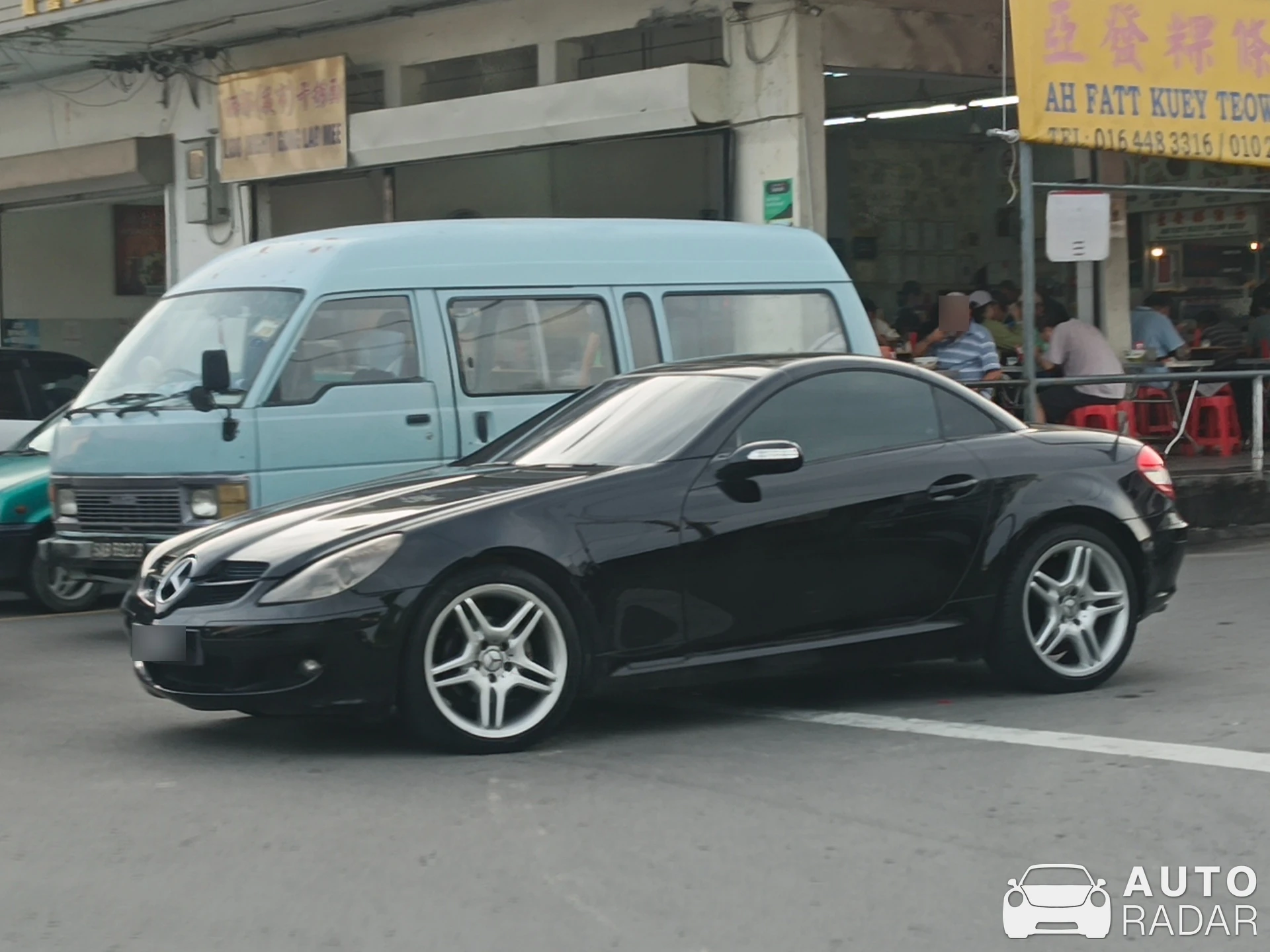 Mercedes-Benz SLK spotted in Kota Kinabalu