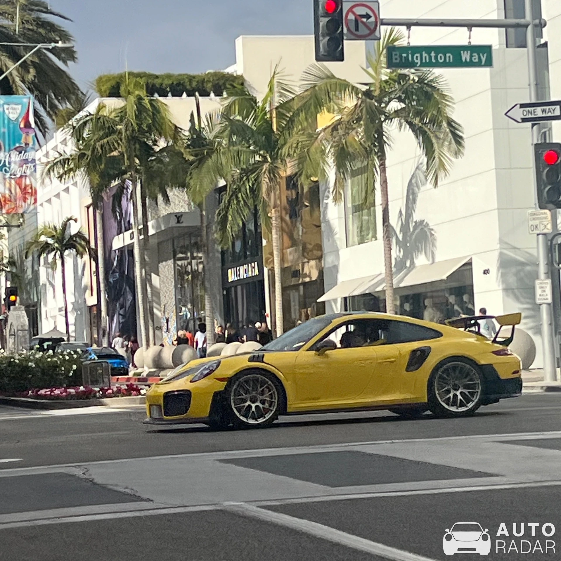 Porsche 992 GT3 RS MkI spotted in Beverly Hills, United States