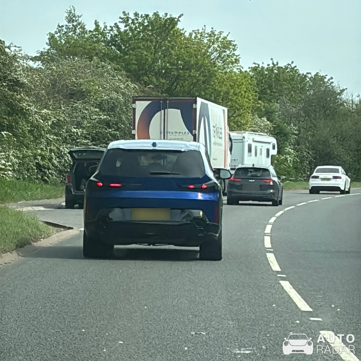 BMW iX spotted