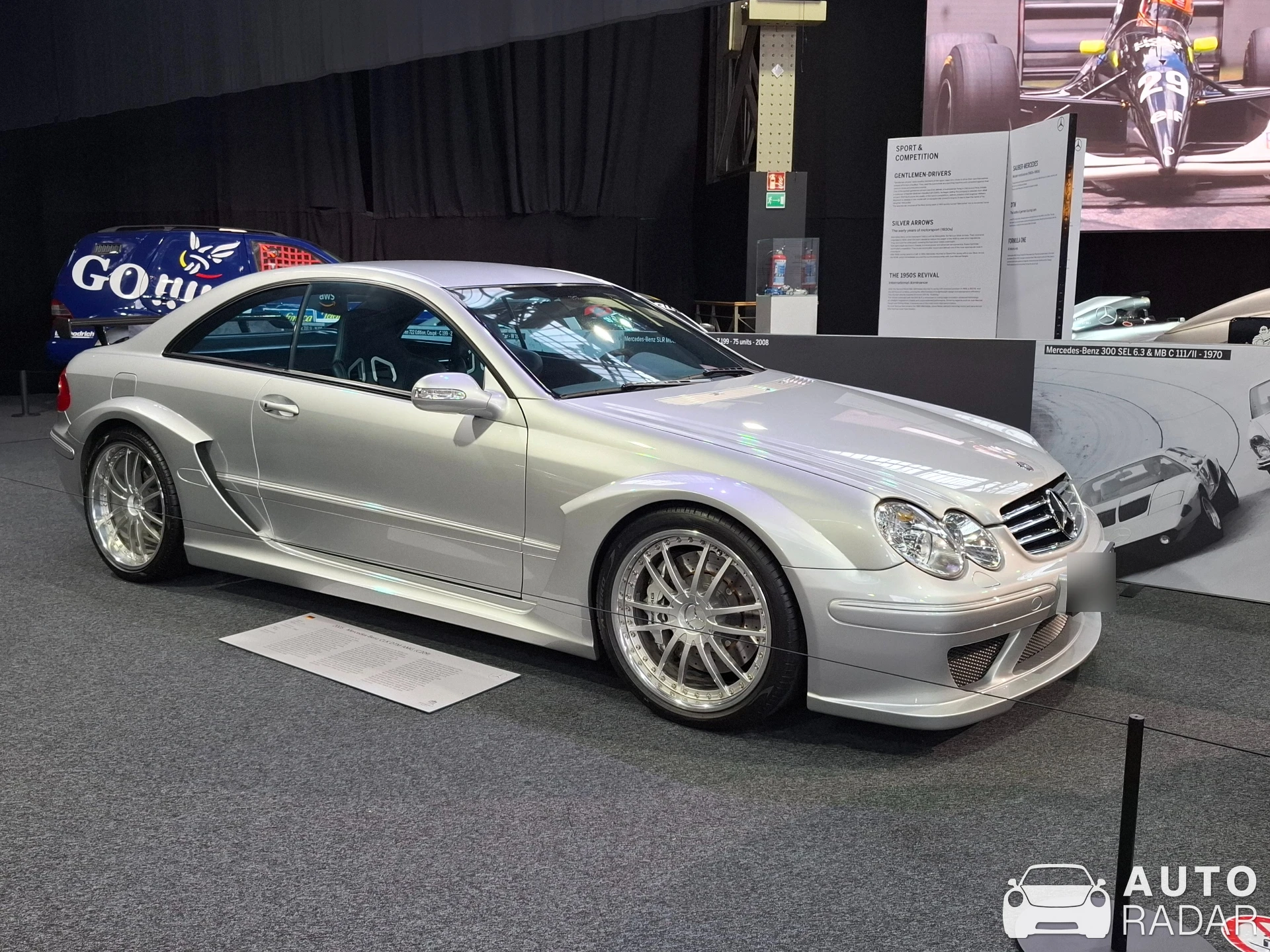 Mercedes-Benz CLK DTM AMG Cabriolet spotted in Brussels