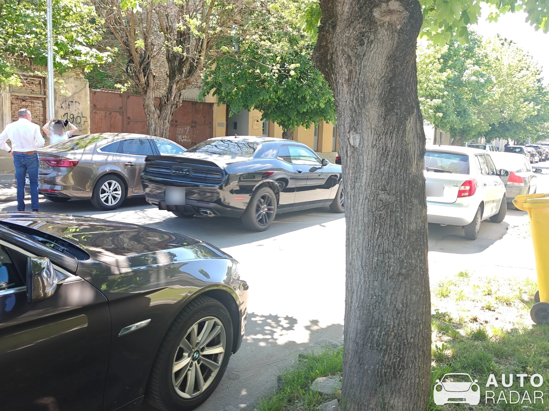 Dodge Challenger spotted in Bistrița