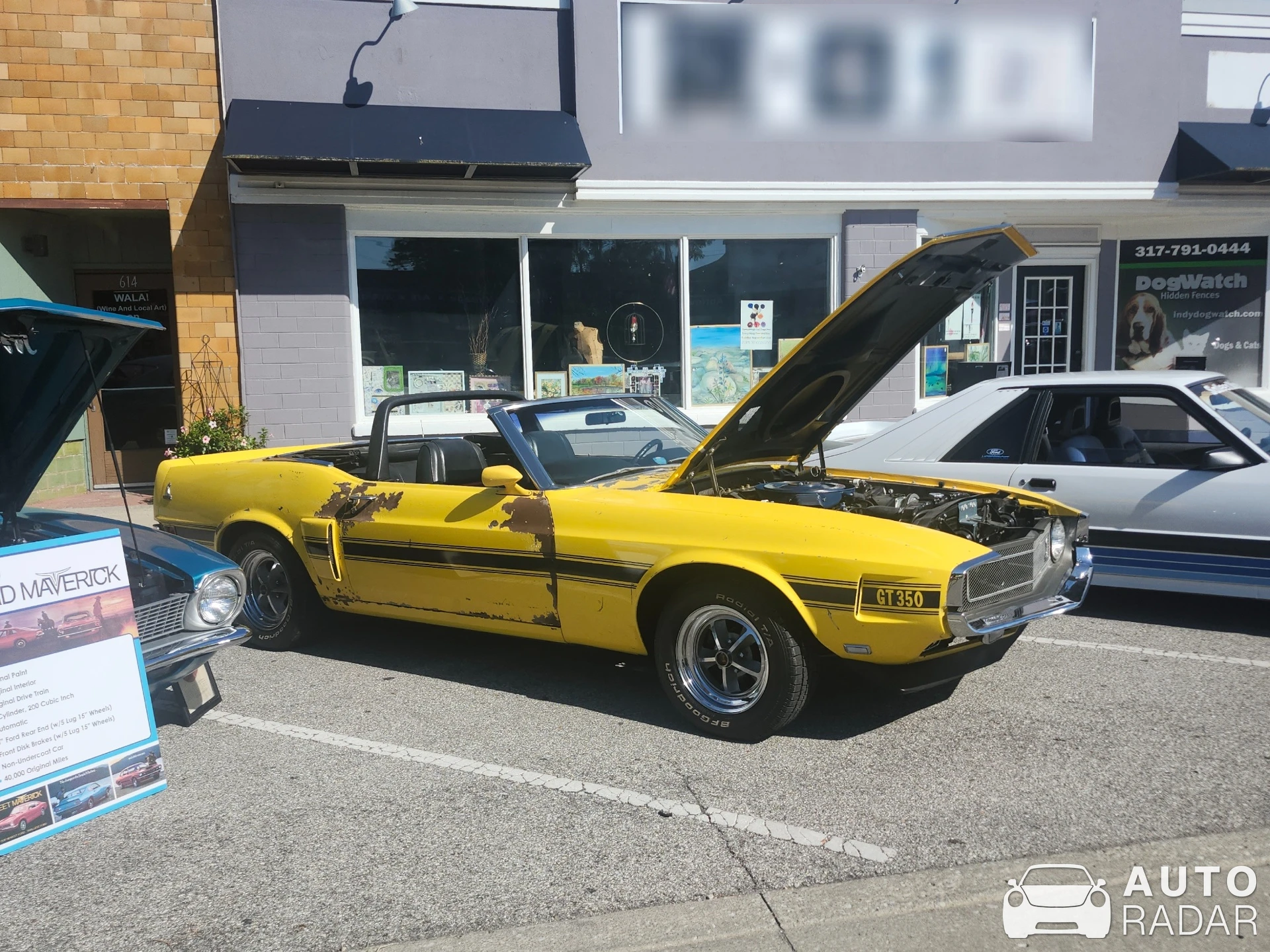 Ford Mustang Shelby G.T. 350 Convertible spotted in Beech Grove
