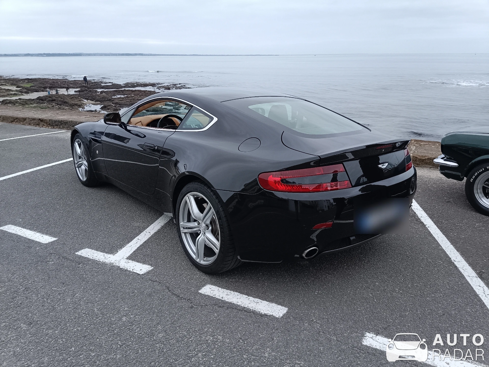Aston Martin V8 Vantage spotted in Île-Tudy, France