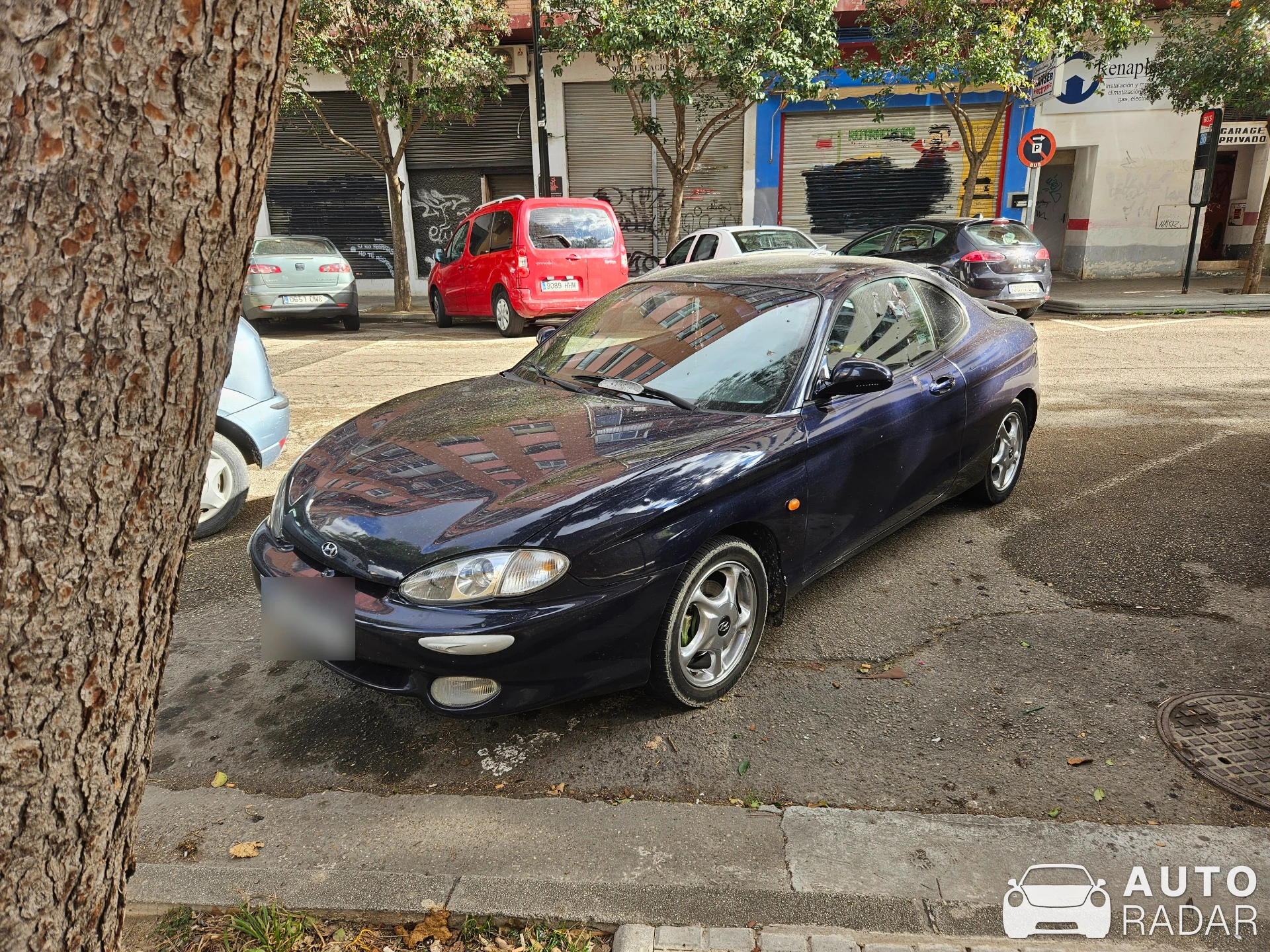 Hyundai Coupé 1996 spotted in Zaragoza