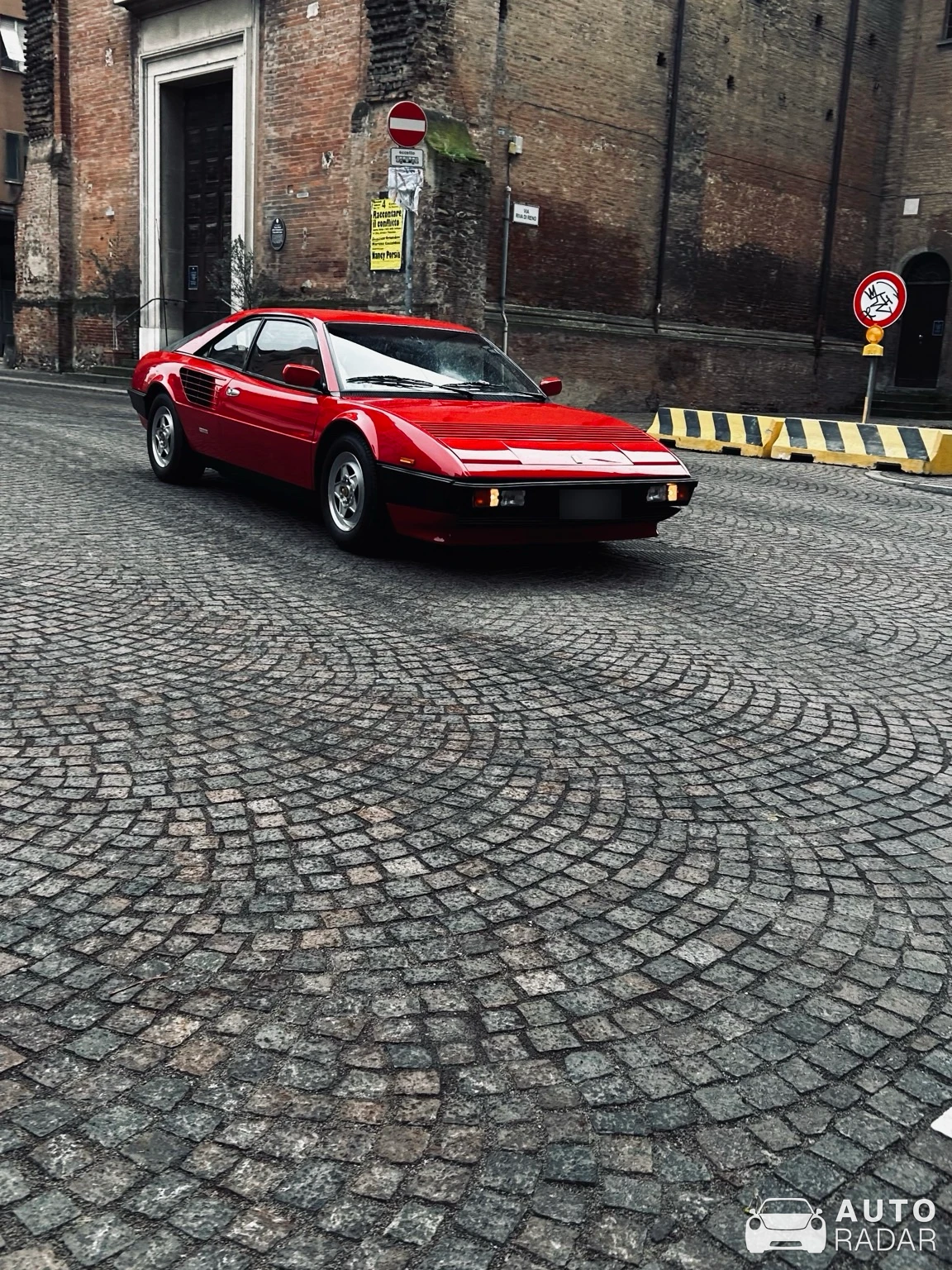 Ferrari Mondial 8 spotted in Bologna