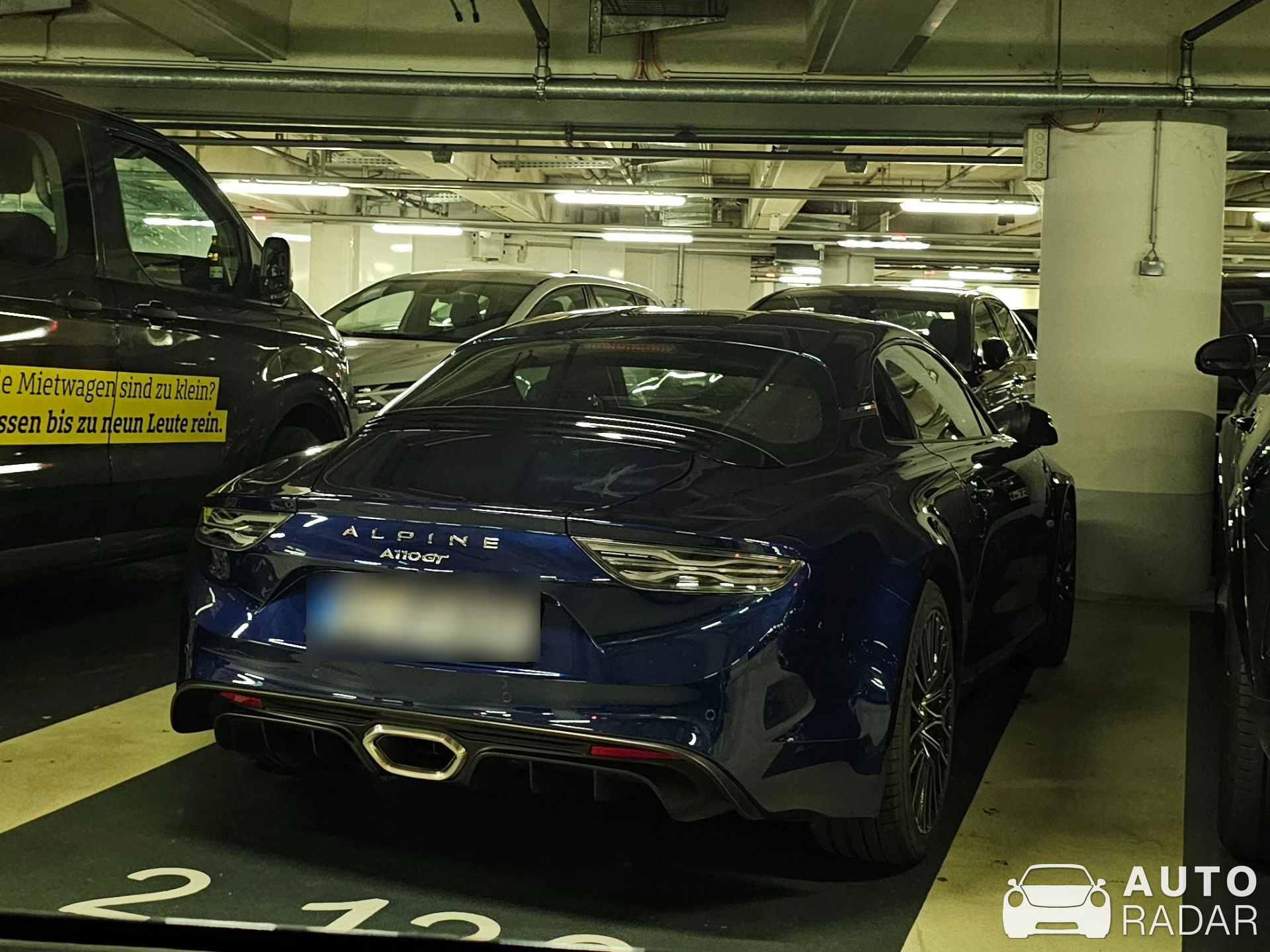 Alpine A110 GT 2022 spotted in Düsseldorf