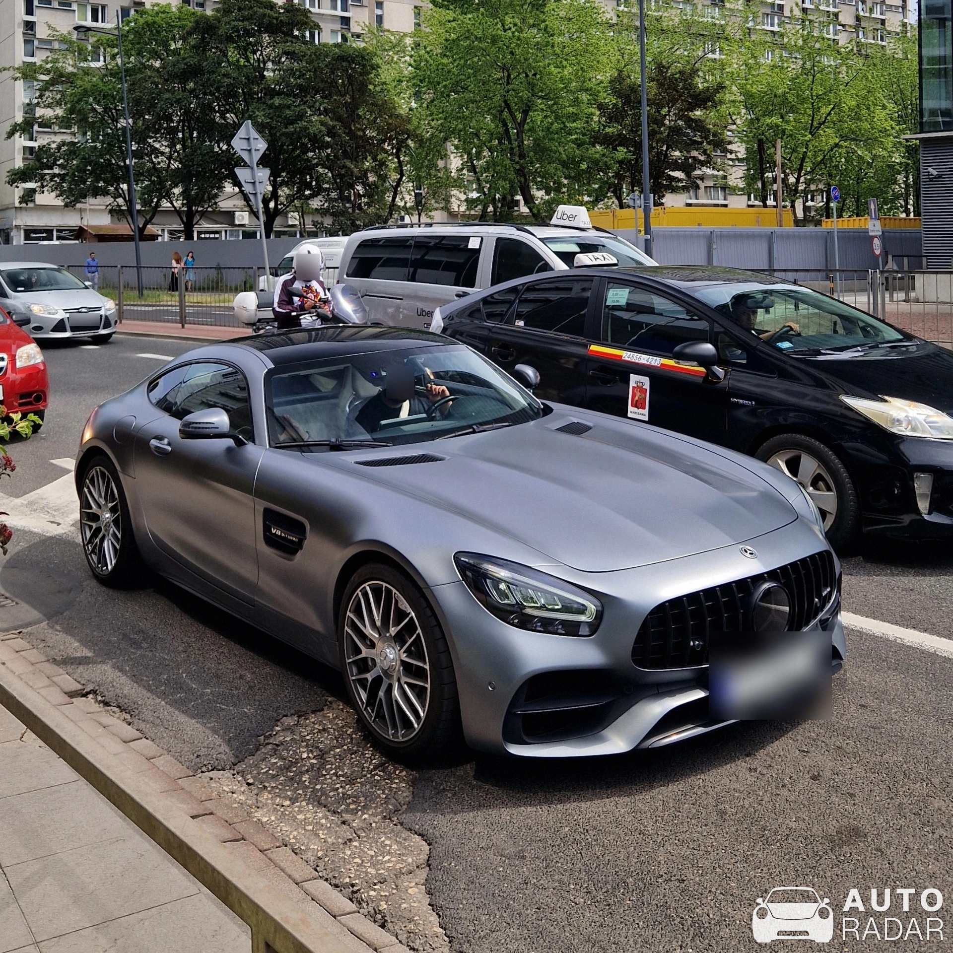 Mercedes-AMG GT C190 2019 spotted in Warszawa, Polska