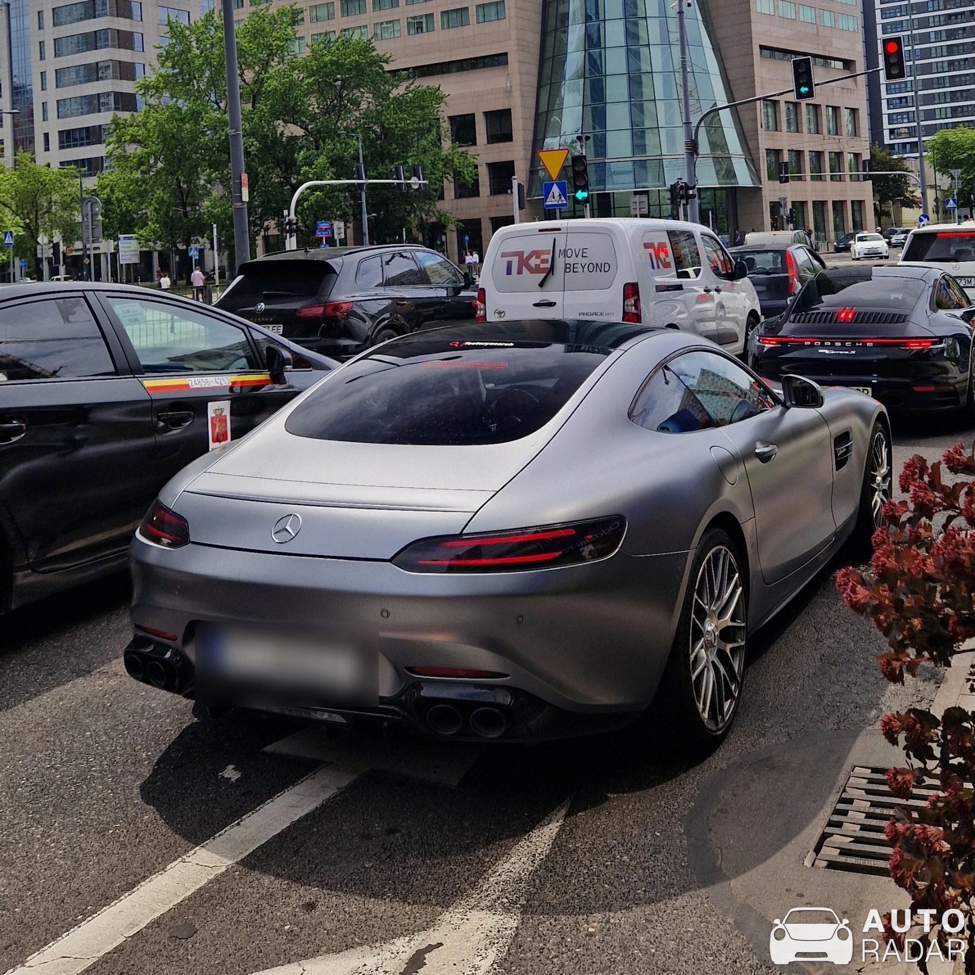 Mercedes-AMG GT C190 2019 spotted in Warszawa