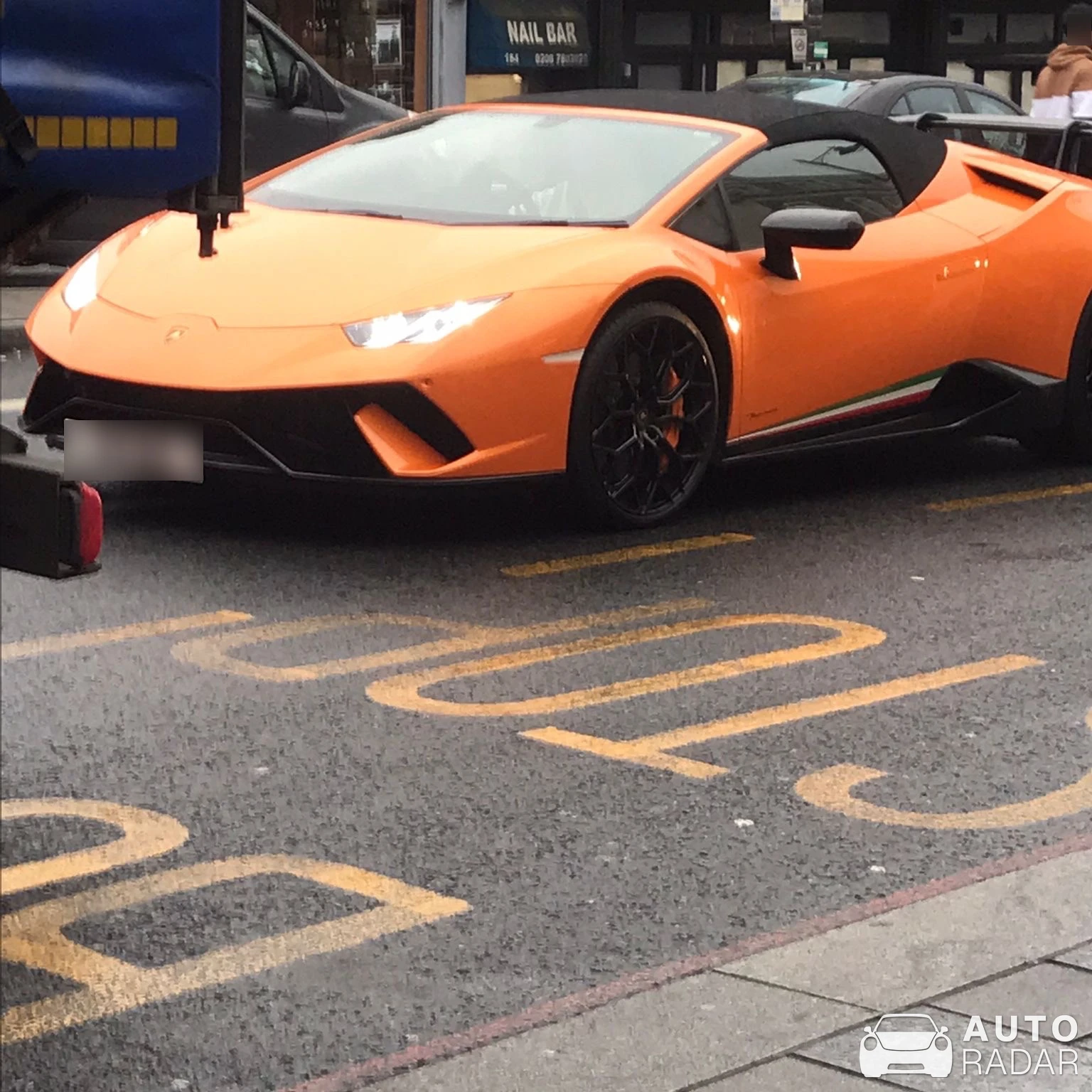 Lamborghini Huracán LP640-4 Performante Spyder spotted in Greater London, United Kingdom